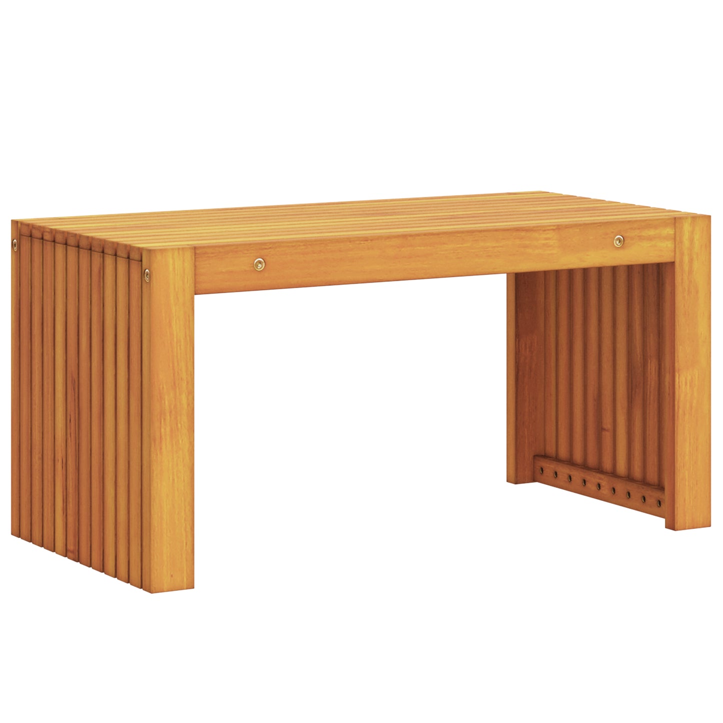 Sidetabell Olje naturlig 70 x 35 x 35 cm Solid akasietre