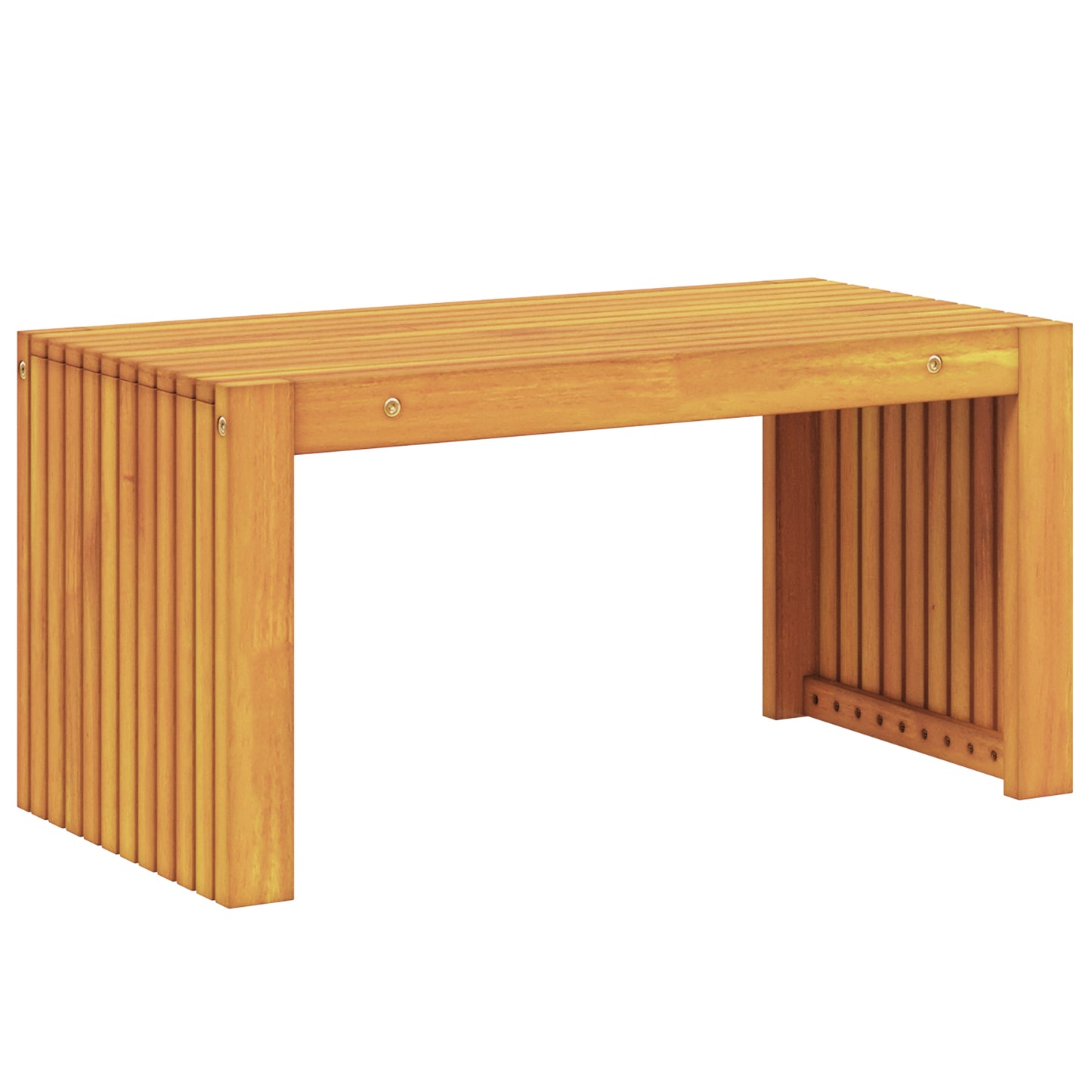 Sidetabell Olje naturlig 70 x 35 x 35 cm Solid akasietre