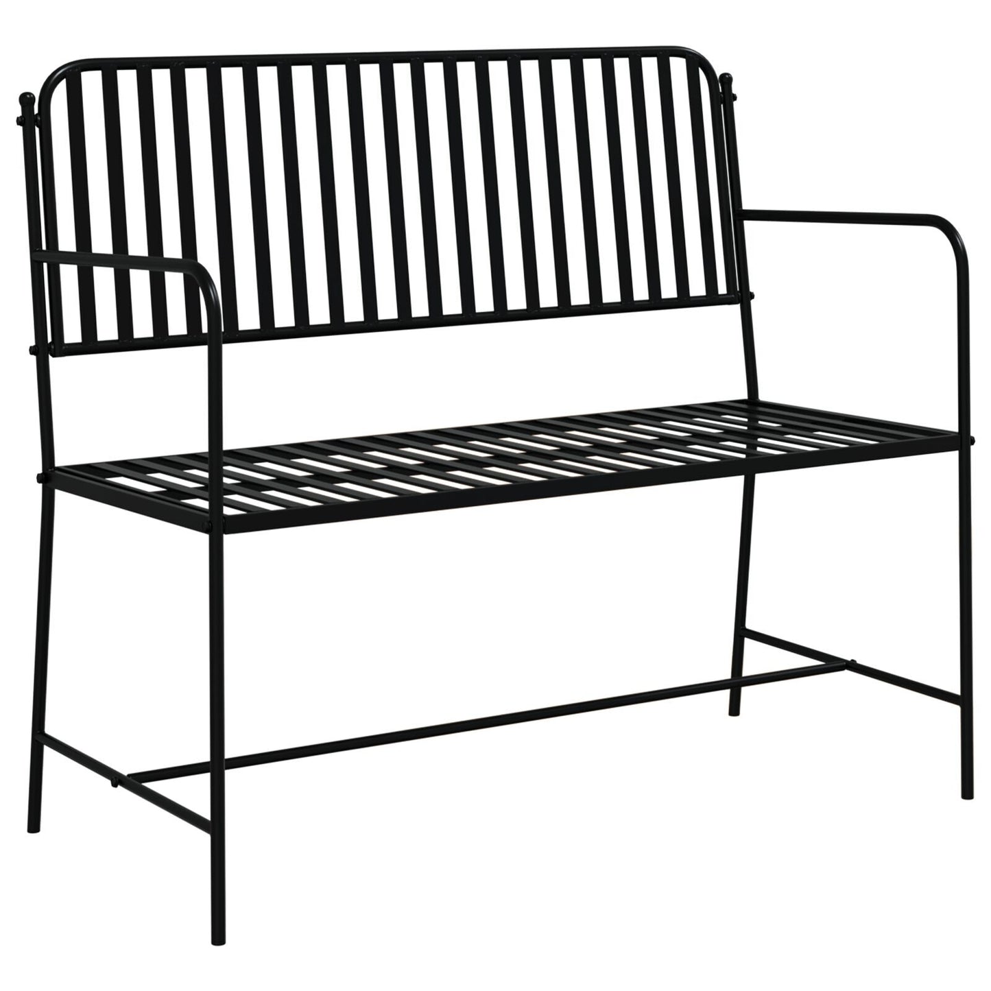 Hagebenk Svart 103,5 x 51,5 x 90 cm Stål