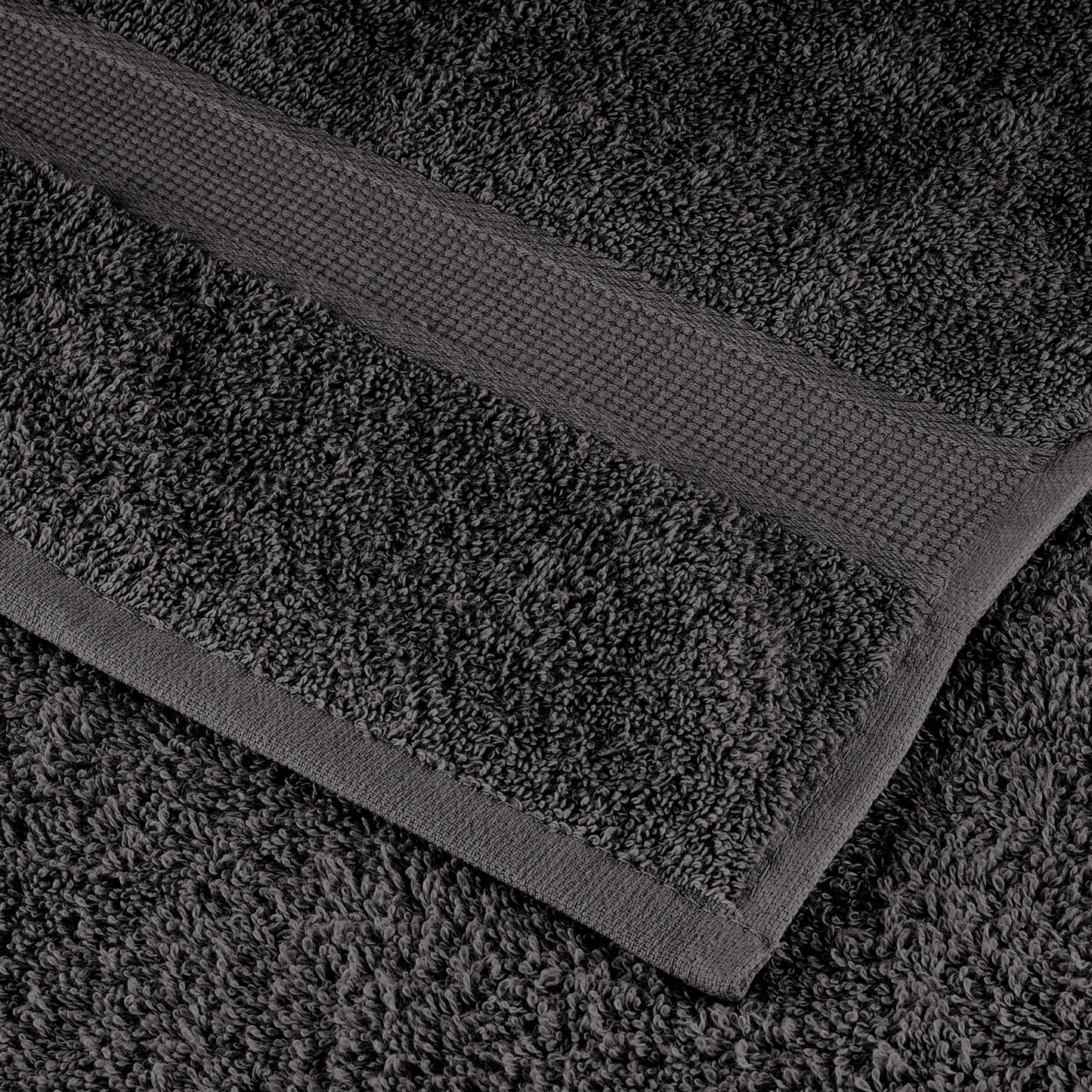 Gjesthåndkle SOLUND 2 pcs Antrasitt 15 x 21 cm 550 gsm