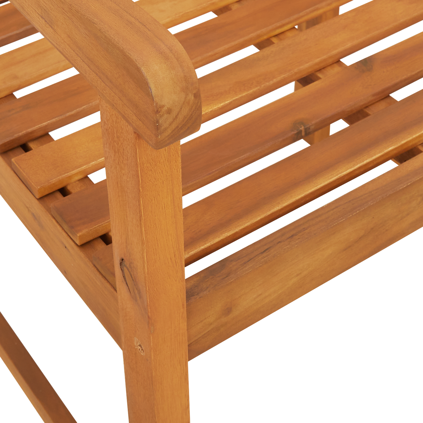 Hagestoler 8 pcs Naturlig Solid akasietre