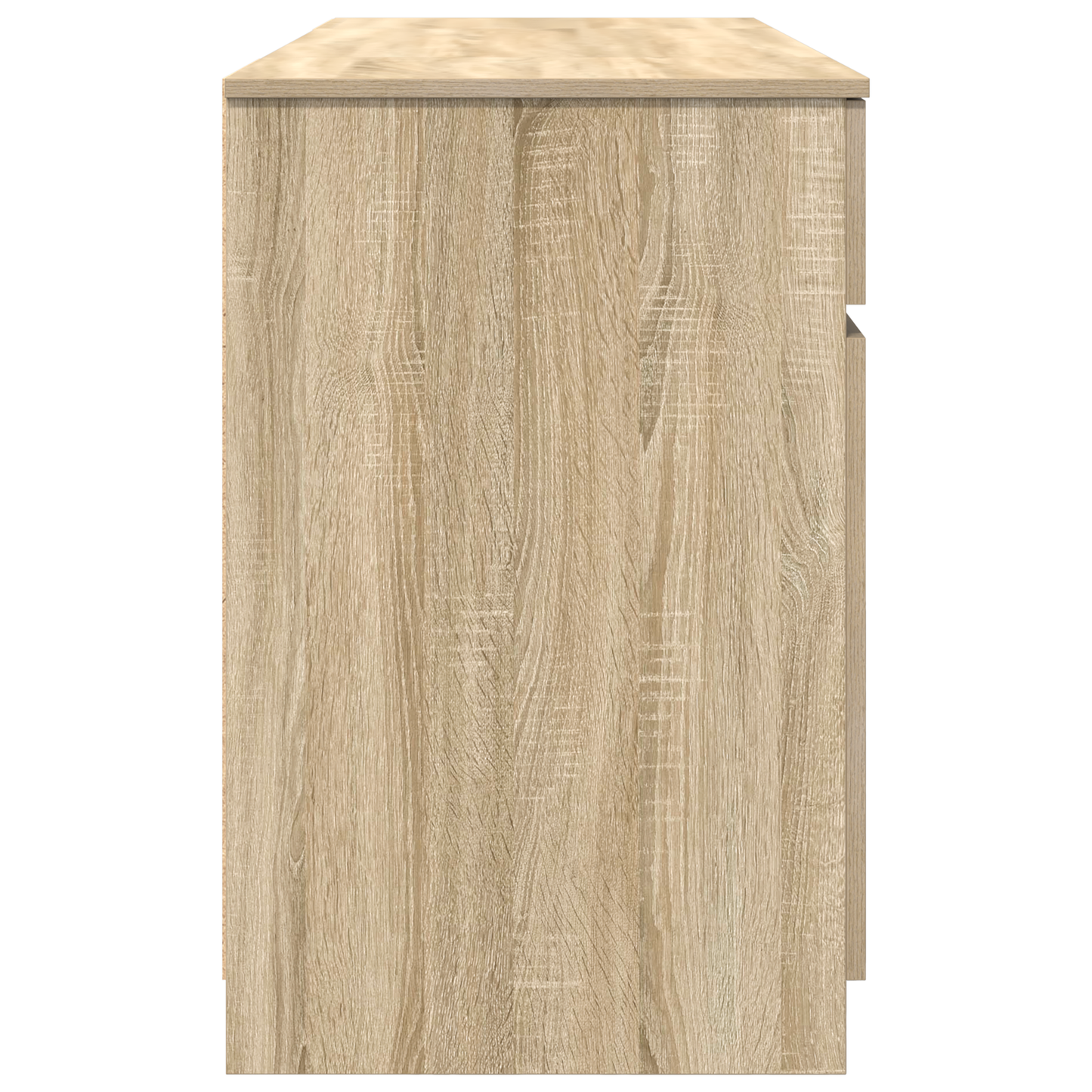 Skrivebord med skuff Sonoma eik 140 x 49 x 76 cm Konstruert tre