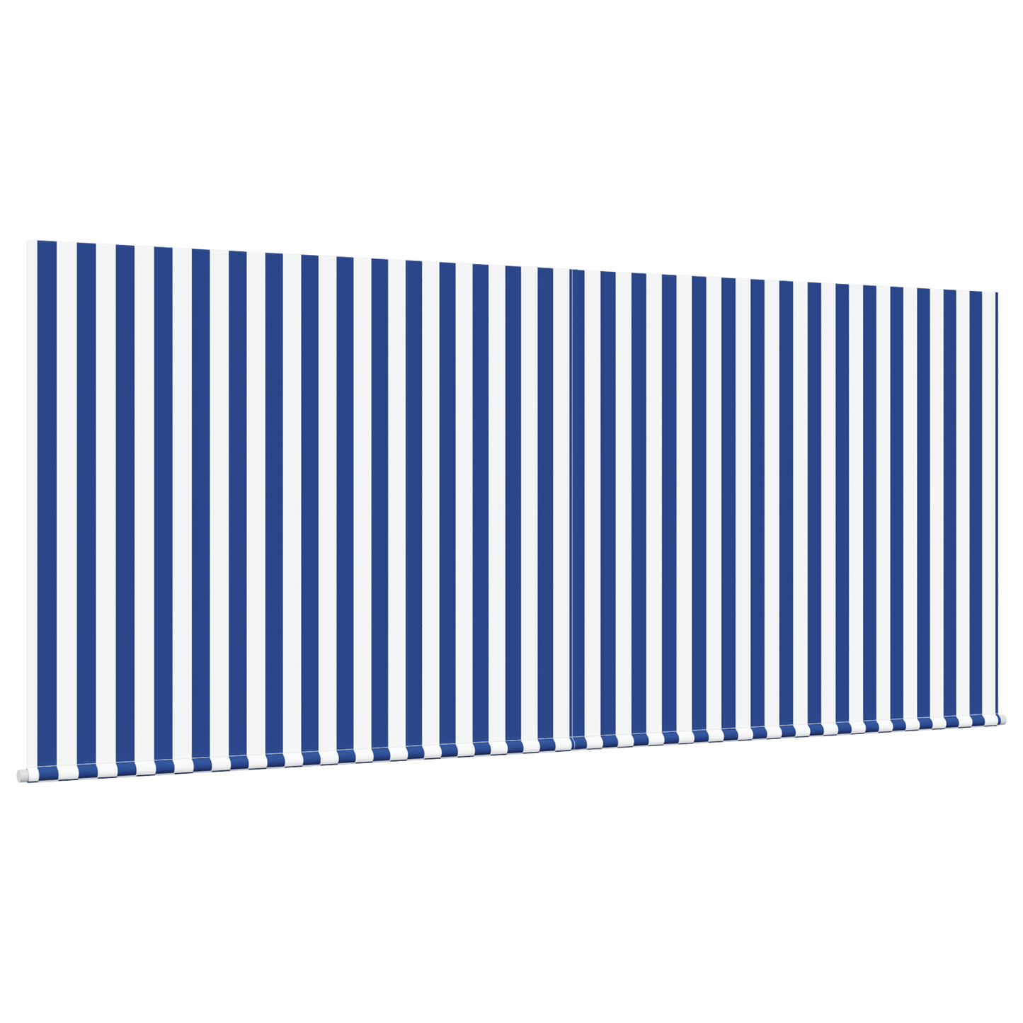 Innvendbar Markise Blå og hvit 350 x 250 cm
