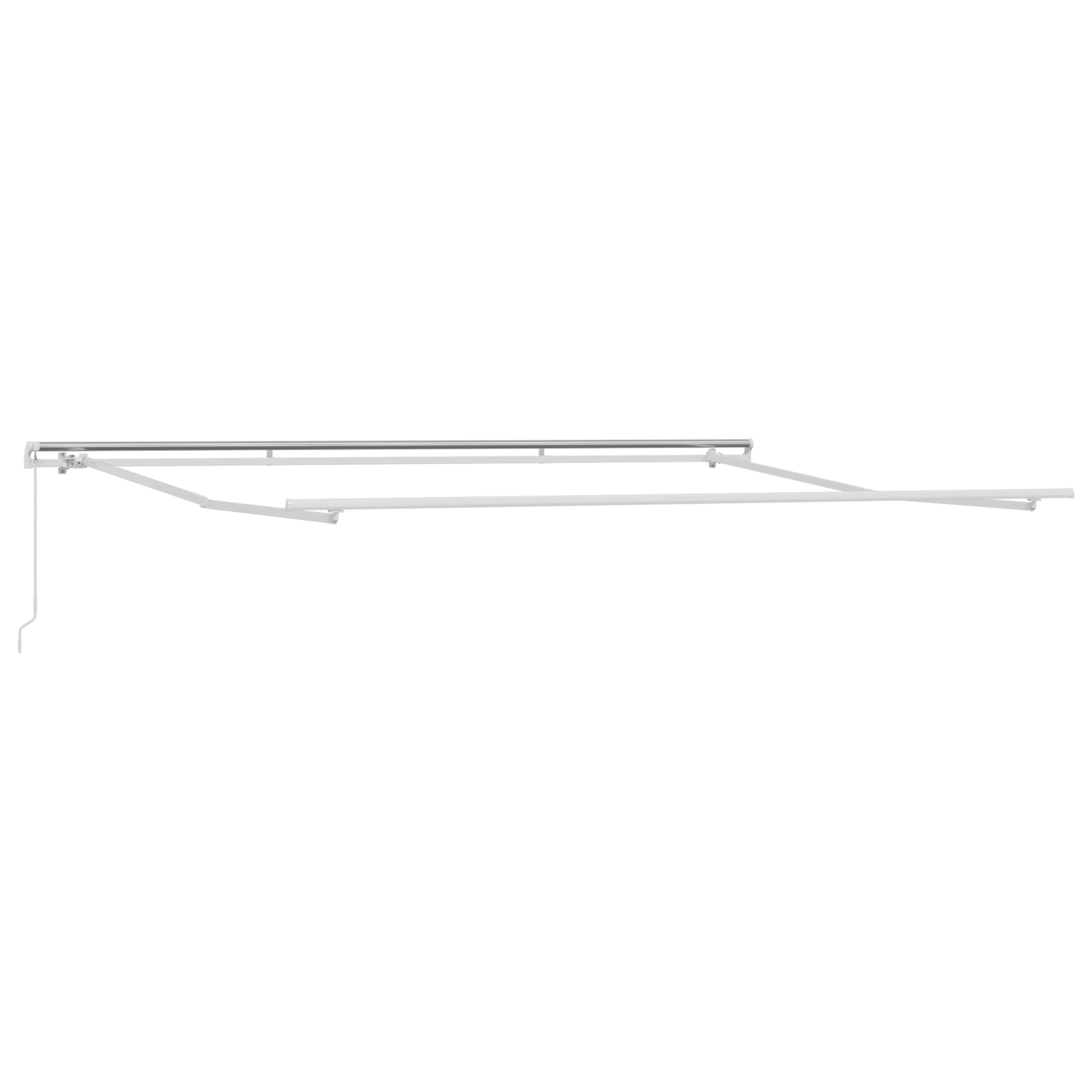 Uttrekkbar markise Flerfarget 400 × 300 cm