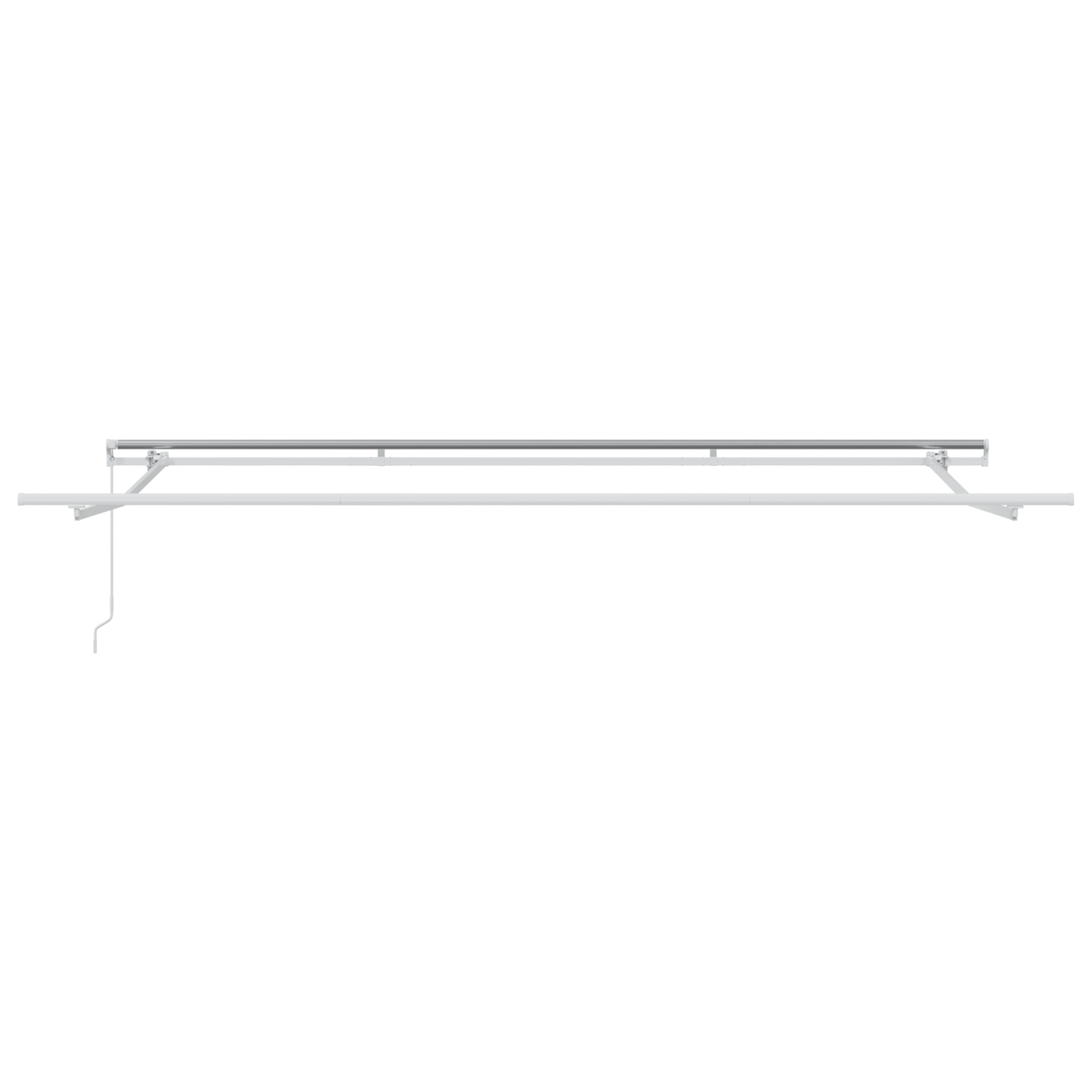 Uttrekkbar markise Flerfarget 400 × 300 cm
