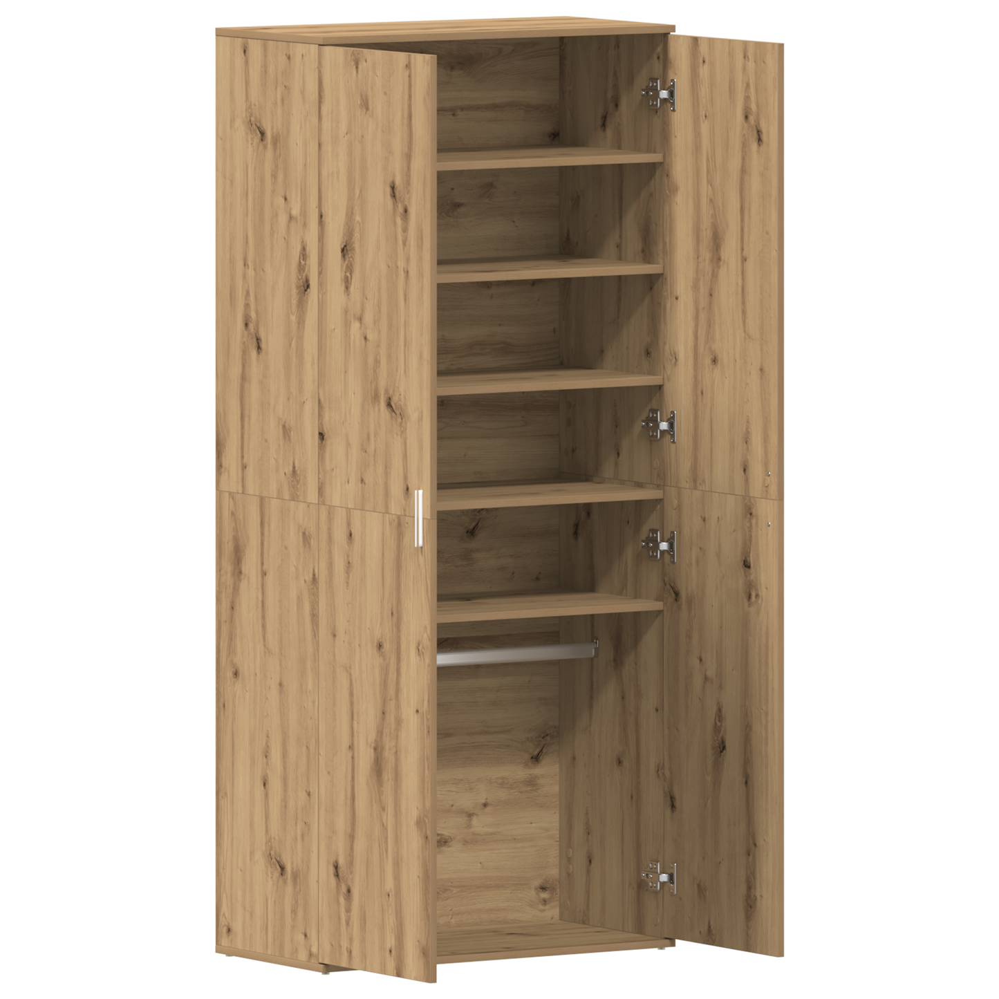 Sko Skap 80 x 39 x 178 cm Konstruert tre Artisan Eik