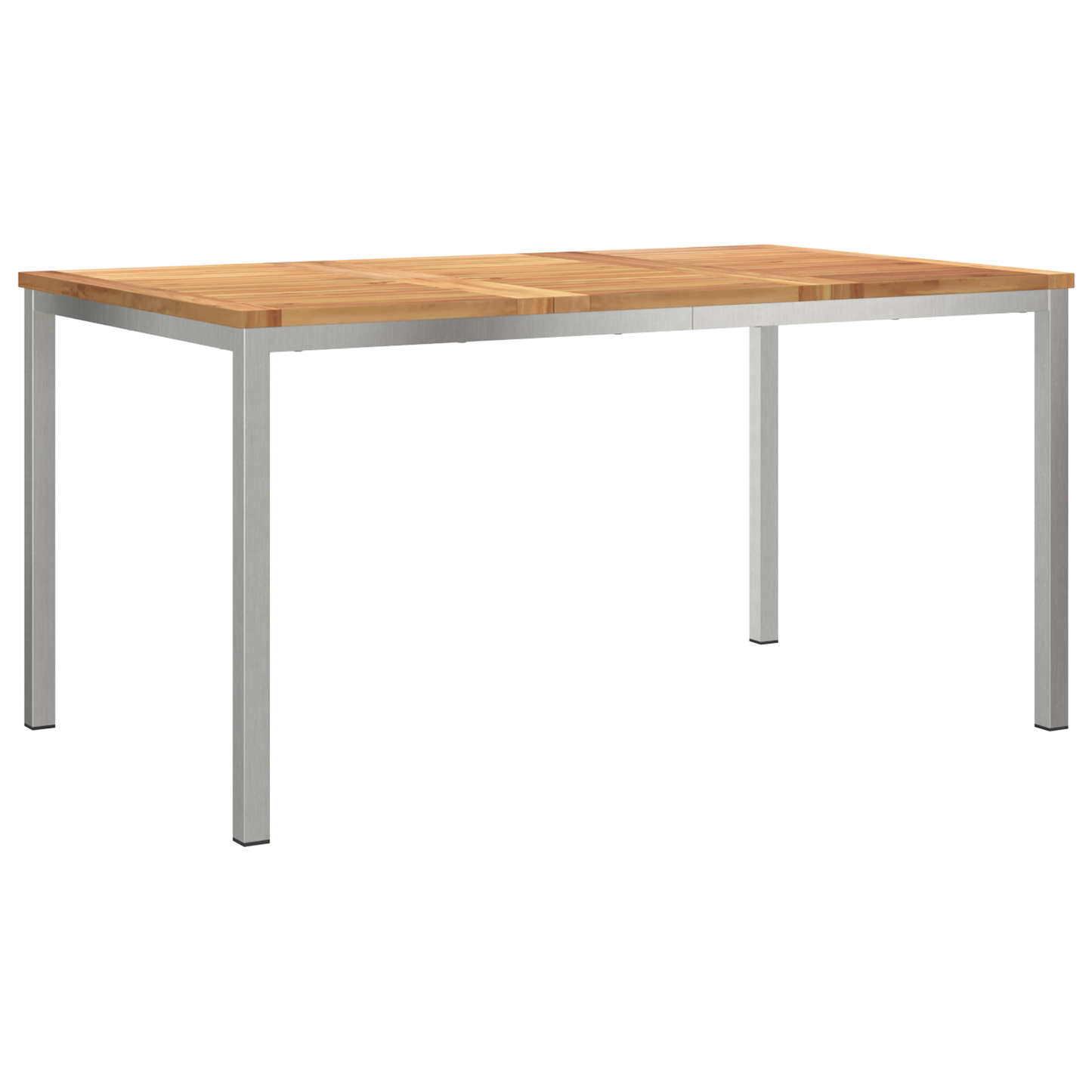 Hage Spisegruppe 7 pcs Massiv teak og rustfritt stål