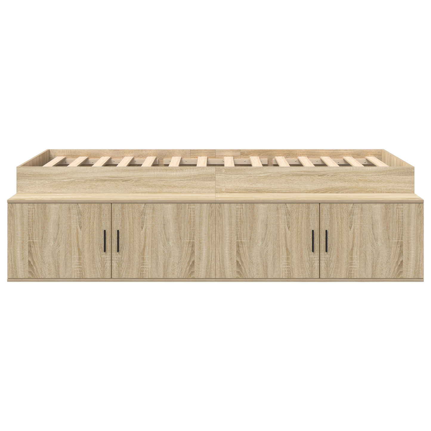 Sengestamme med skuff Sonoma eik 70 x 190 cm Konstruert tre
