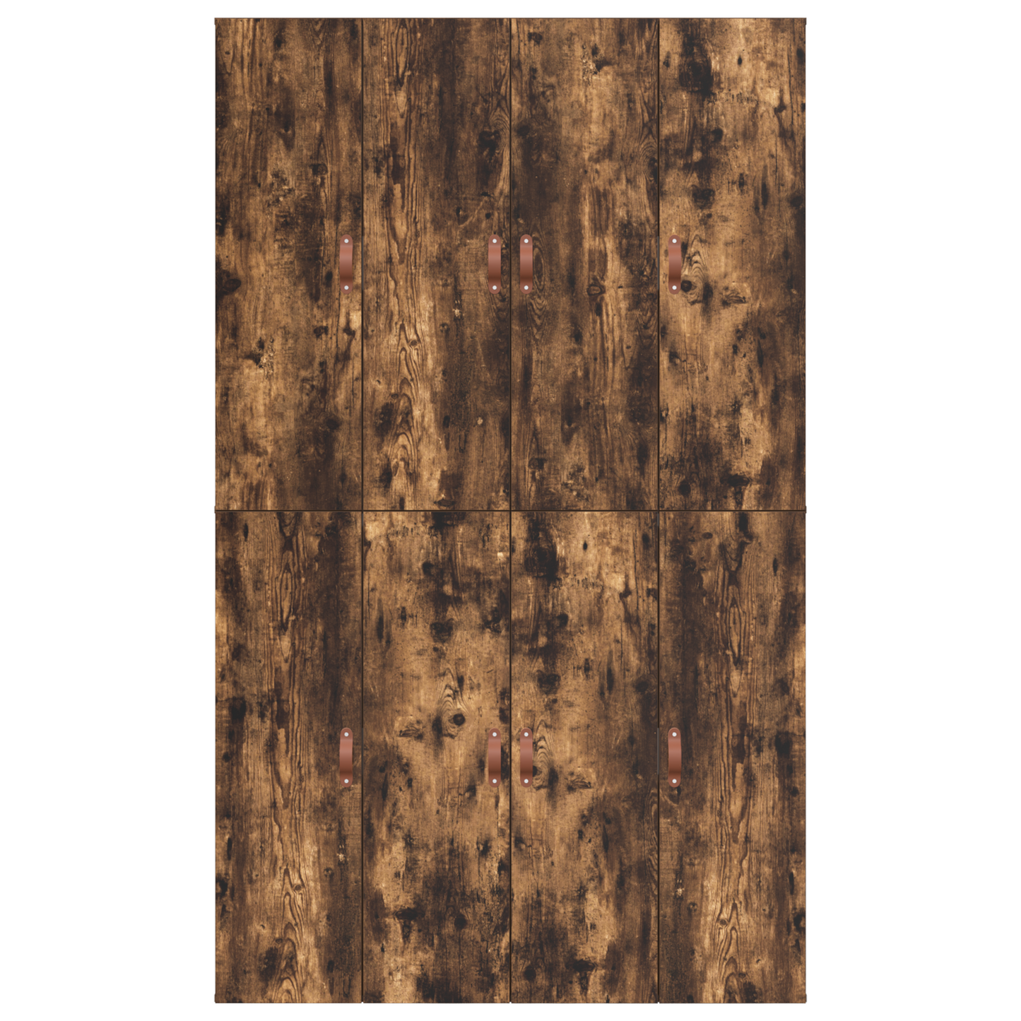 Seng med lagring Røkt eik 120 x 190 cm Konstruert tre