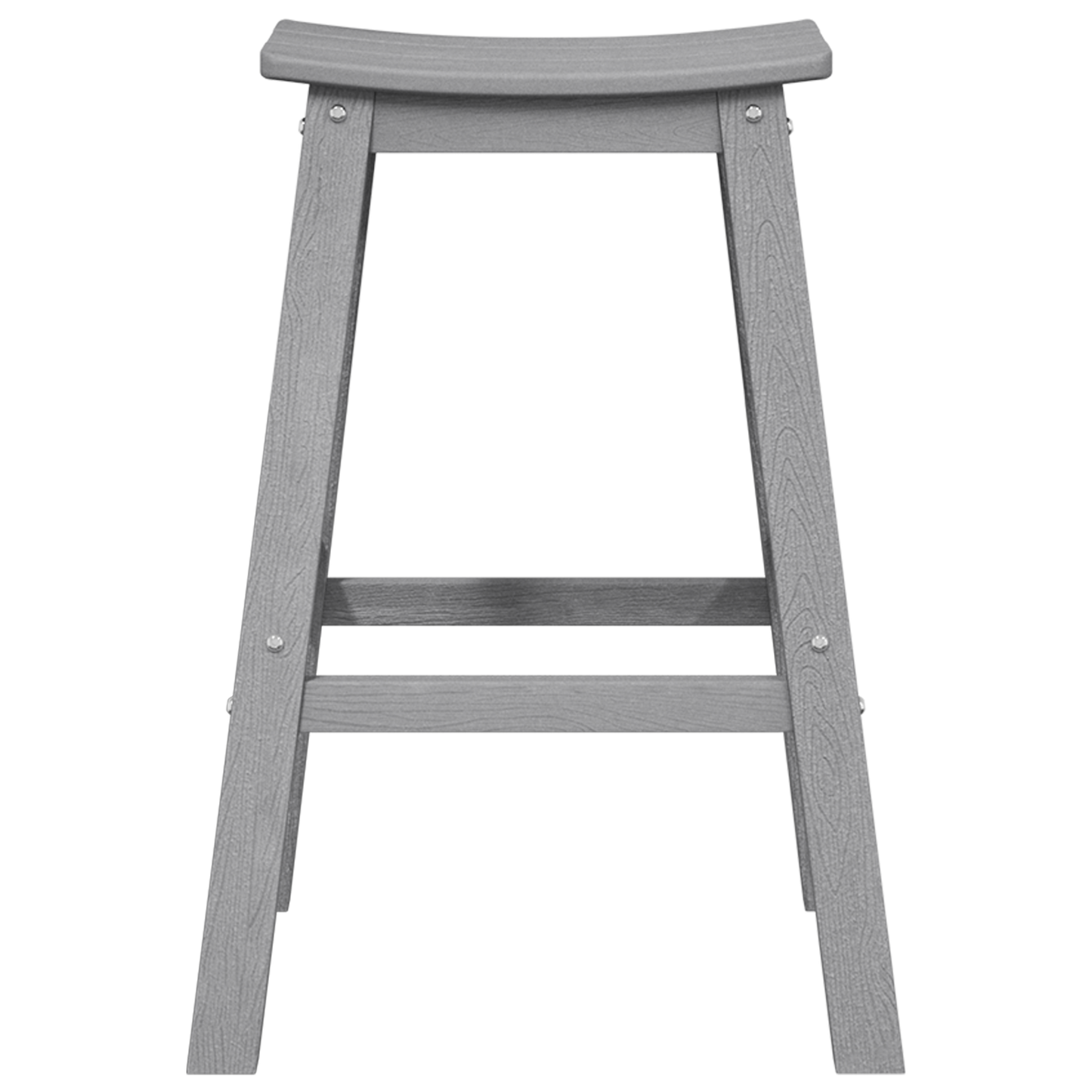 Hage bar sett 6 pcs Lysegrå HDPE