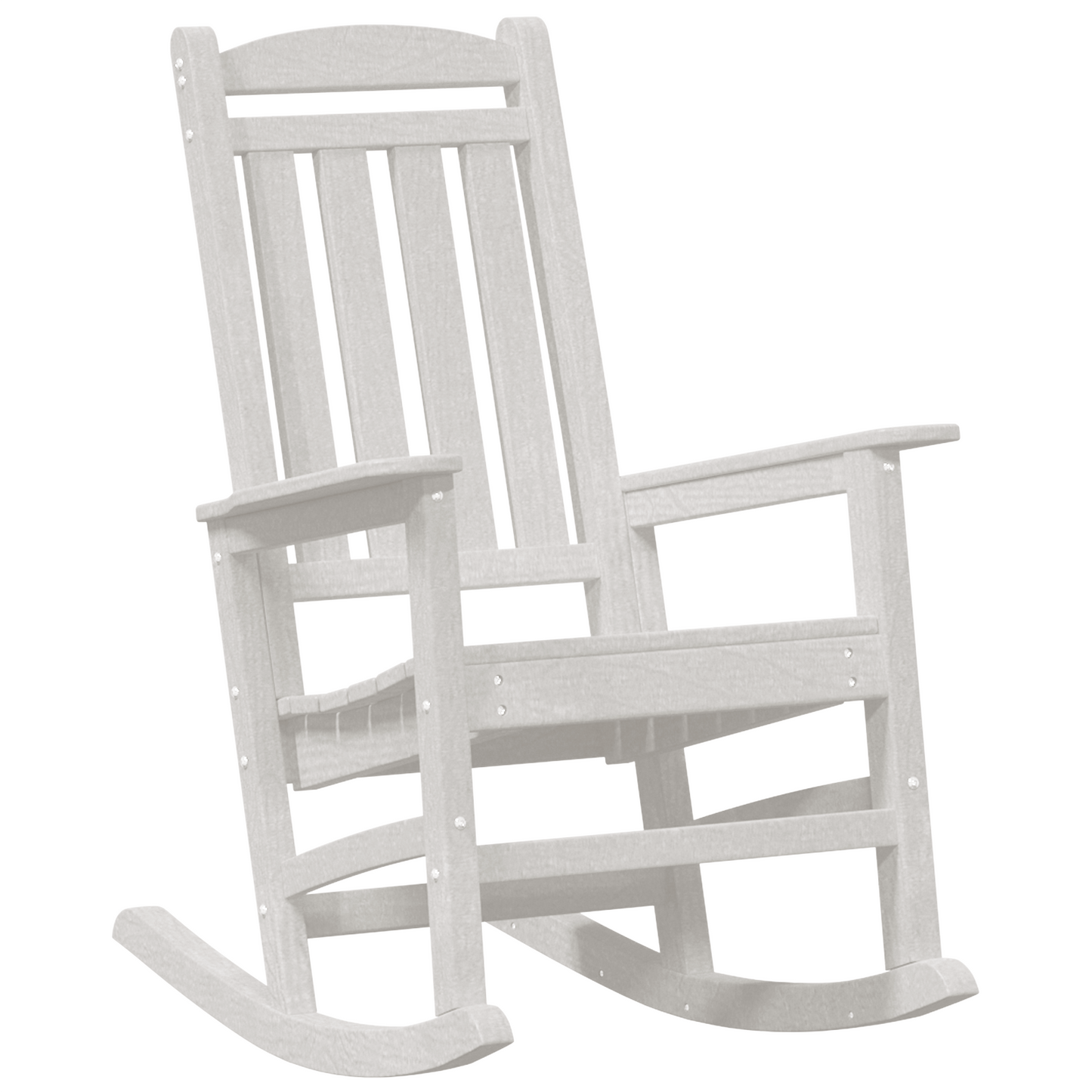 Gyngestol 2 pcs Hvit 92 x 70 x 108 cm Polyethylen