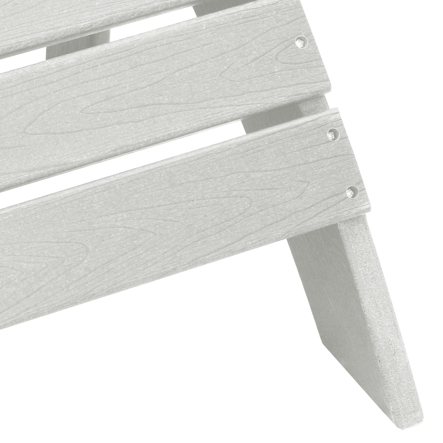 Hage Stol 2 pcs Hvit 83 x 74 x 92 cm Polyethylen