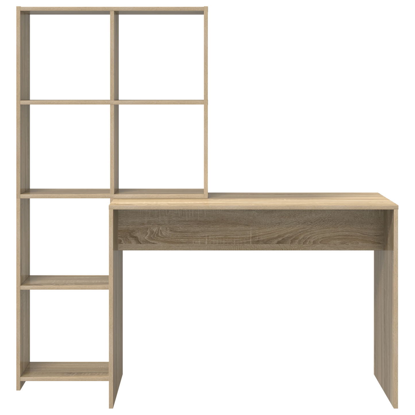 Skrivebord Sonoma eik 138,5 x 55 x 143 cm Konstruert tre