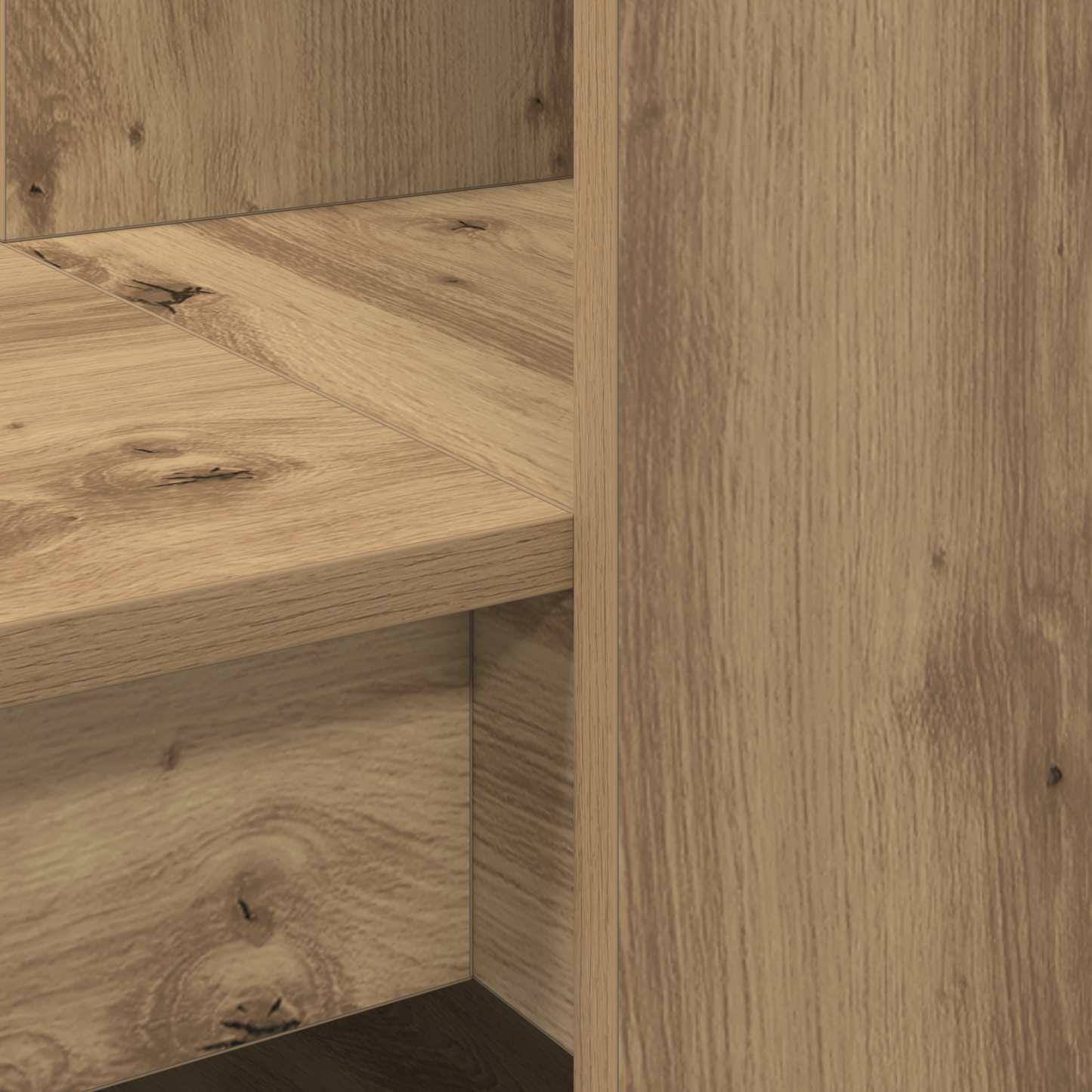 Skrivebord Artisan Eik Konstruert tre 122 x 67 x 145 cm