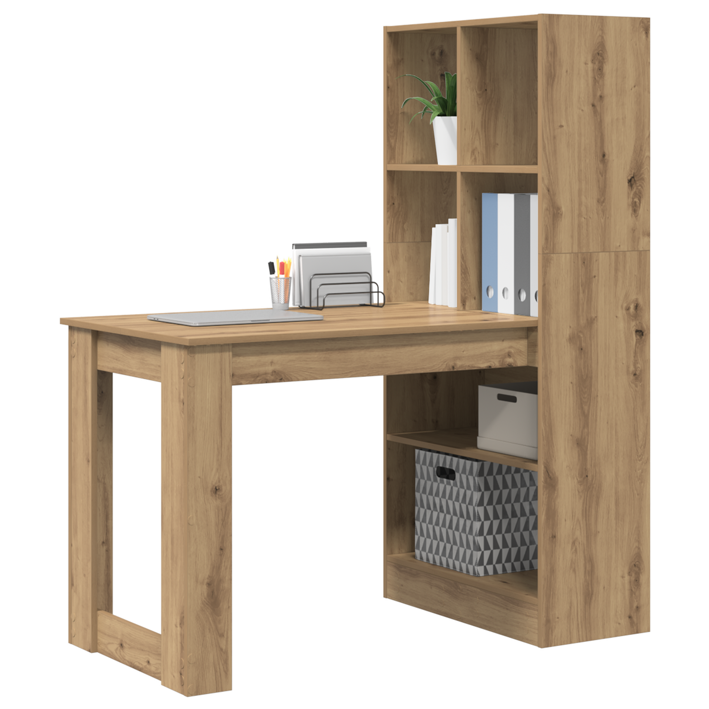 Skrivebord Artisan Eik Konstruert tre 122 x 67 x 145 cm