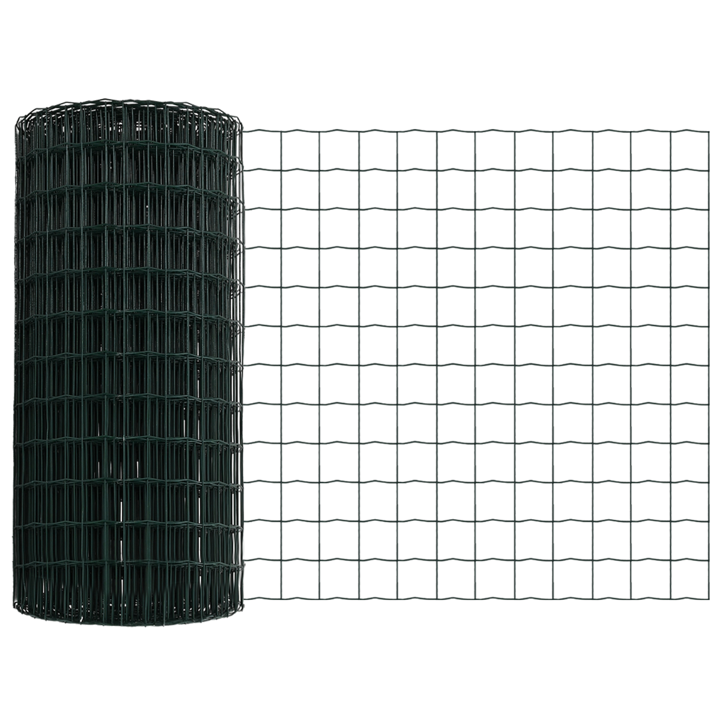 Euro Zaun Festemo 50 x 0,6 m PVC-belagt stål Grønn Mesh