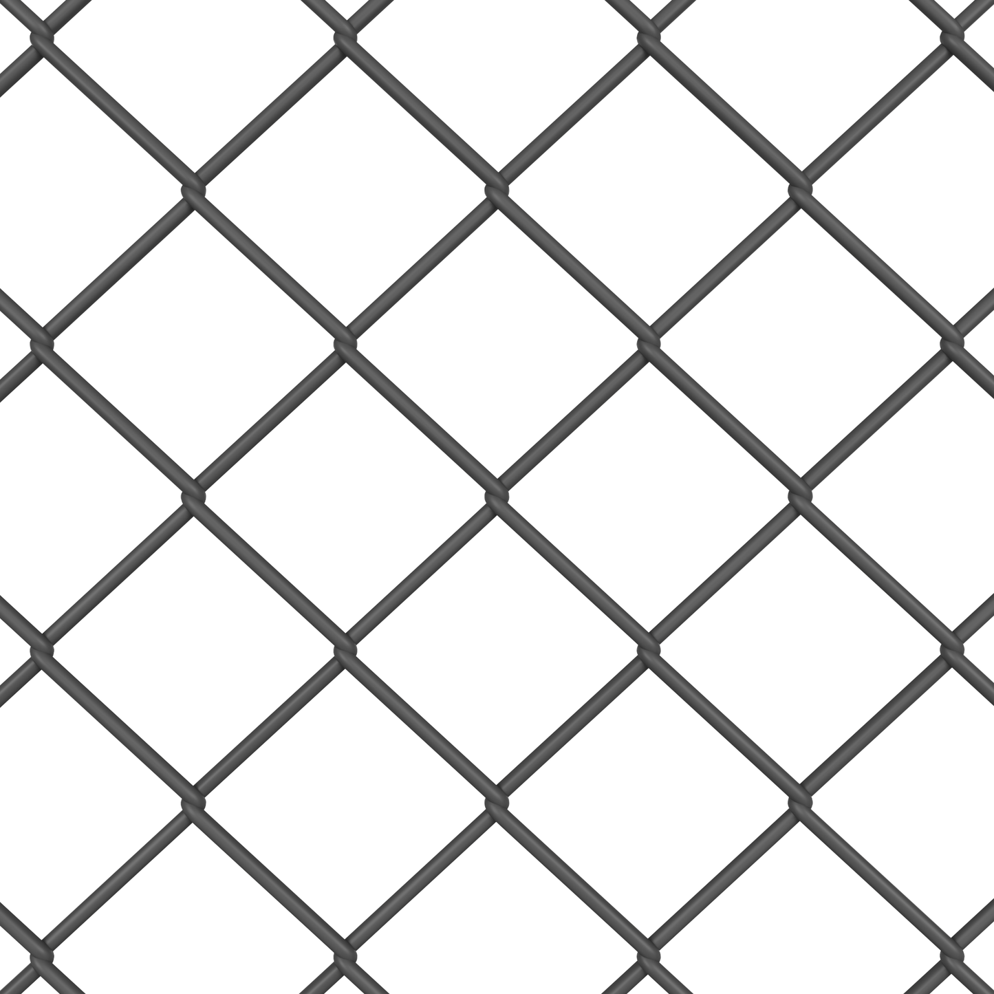 Gjerdepåle Grå 10 x 0,4 m (60 x 60 mm mesh) Stål og PVC
