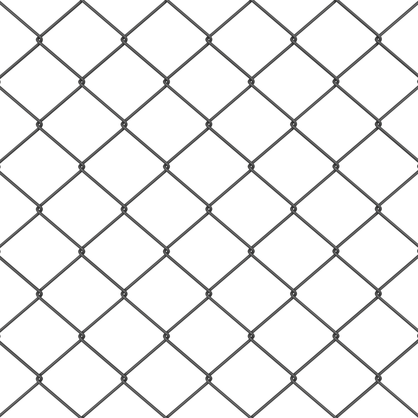 Gjerdepåle Grå 25 x 1 m (40 x 40 mm maske) Stål og PVC