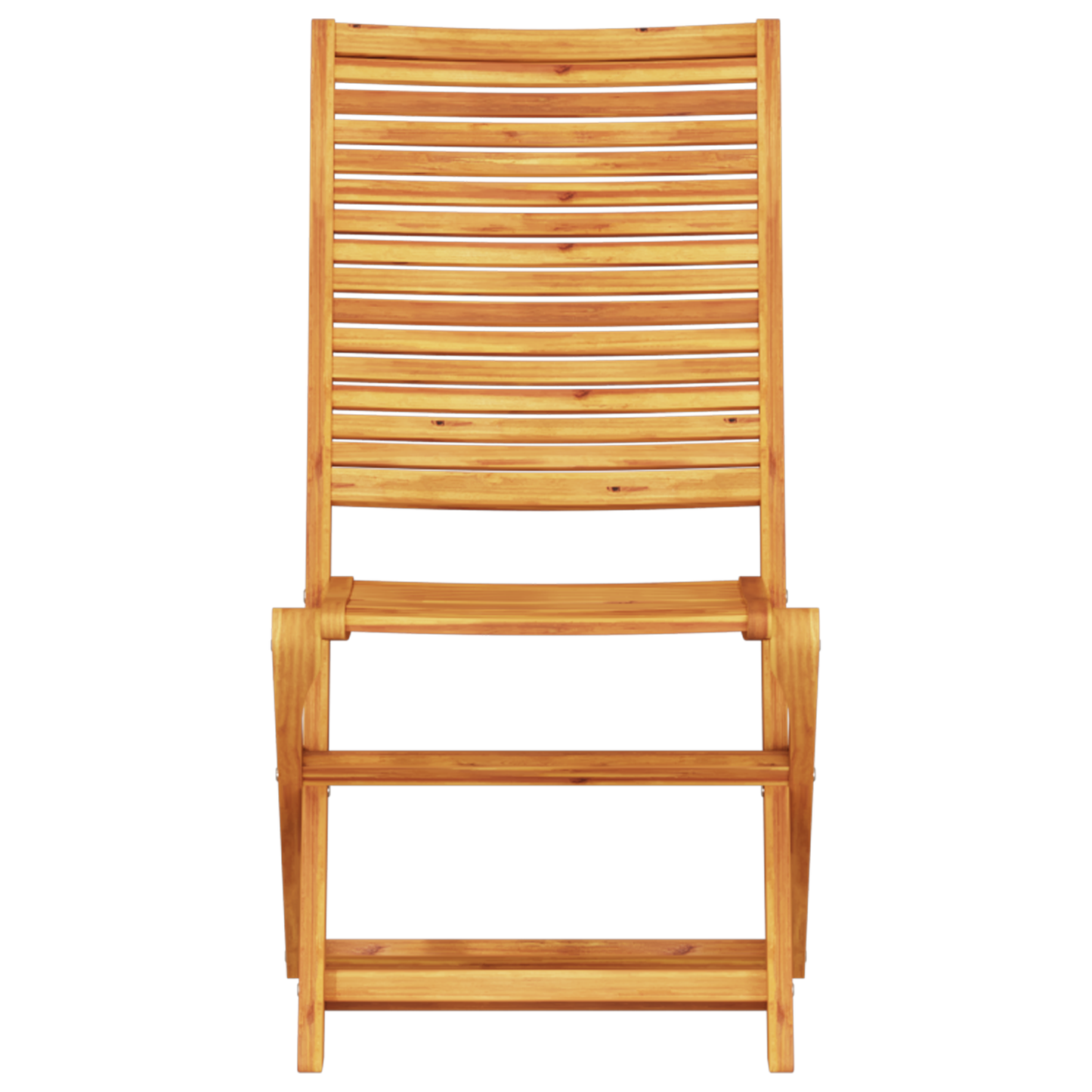 Sammenleggbart Bistrosett 3 pcs Brun Solid akasietre