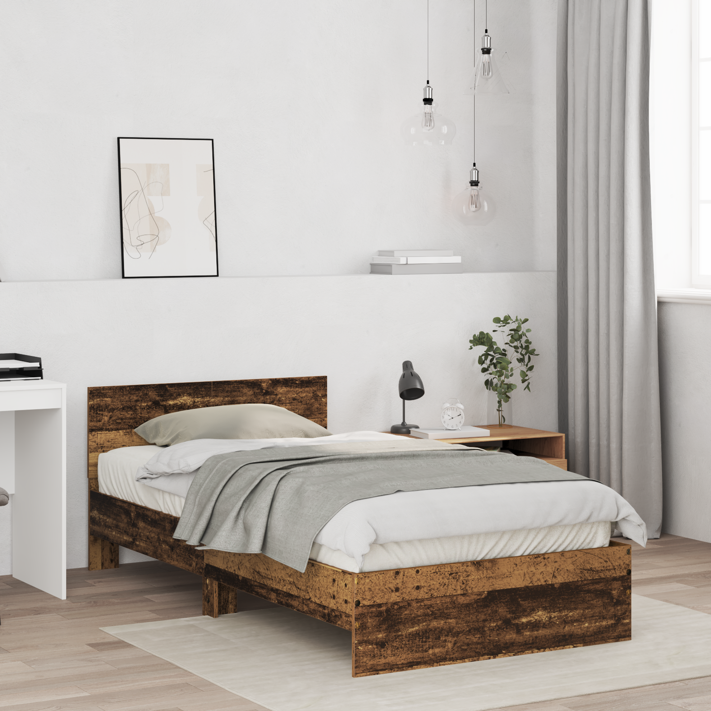 Sengestamme Gammelt tre 203 x 104 x 70 cm Konstruert tre