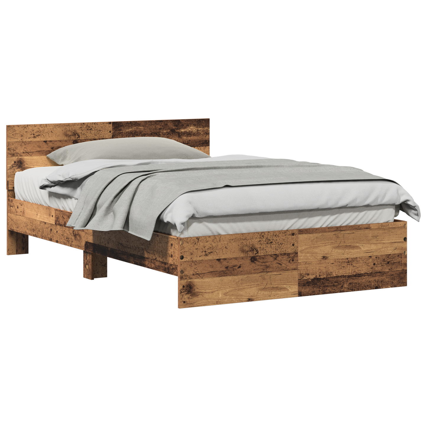 Sengestamme Gammelt tre 193 x 125 x 70 cm Konstruert tre