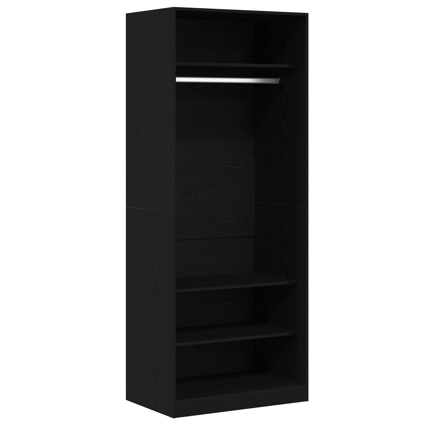 Garderobeskap Artisan Eik 80 x 50 x 200 cm Konstruert tre
