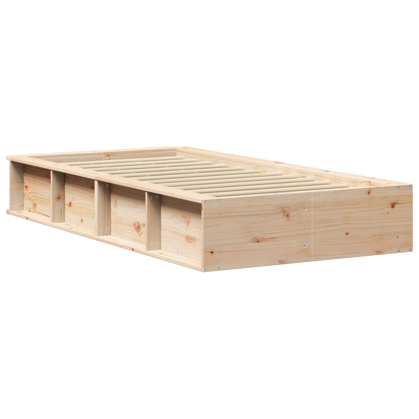 Sengestamme Brun 90 x 200 cm Massiv furu