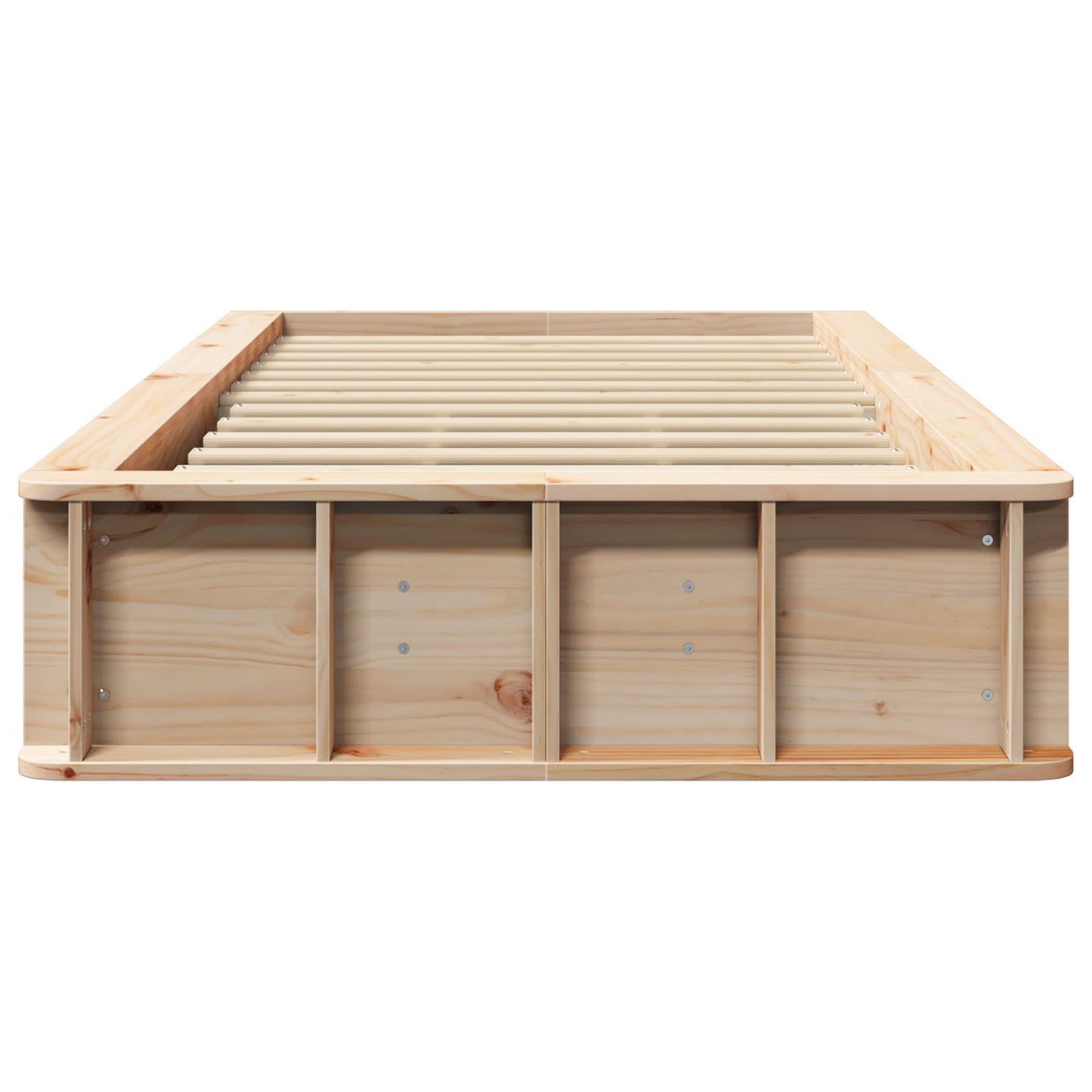 Sengestamme Brun 90 x 200 cm Massiv furu