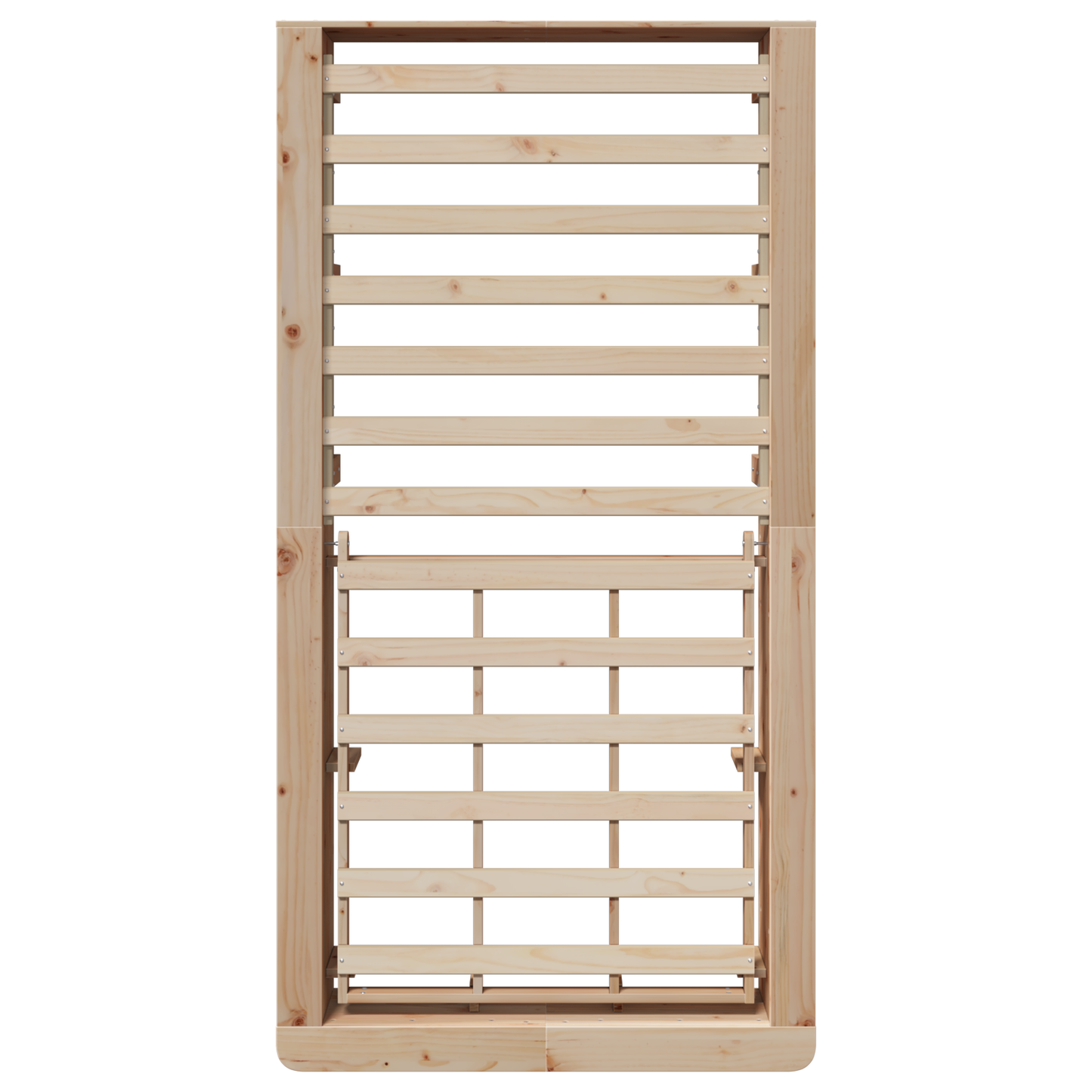 Sengestamme Brun 80 x 200 cm Massiv furu