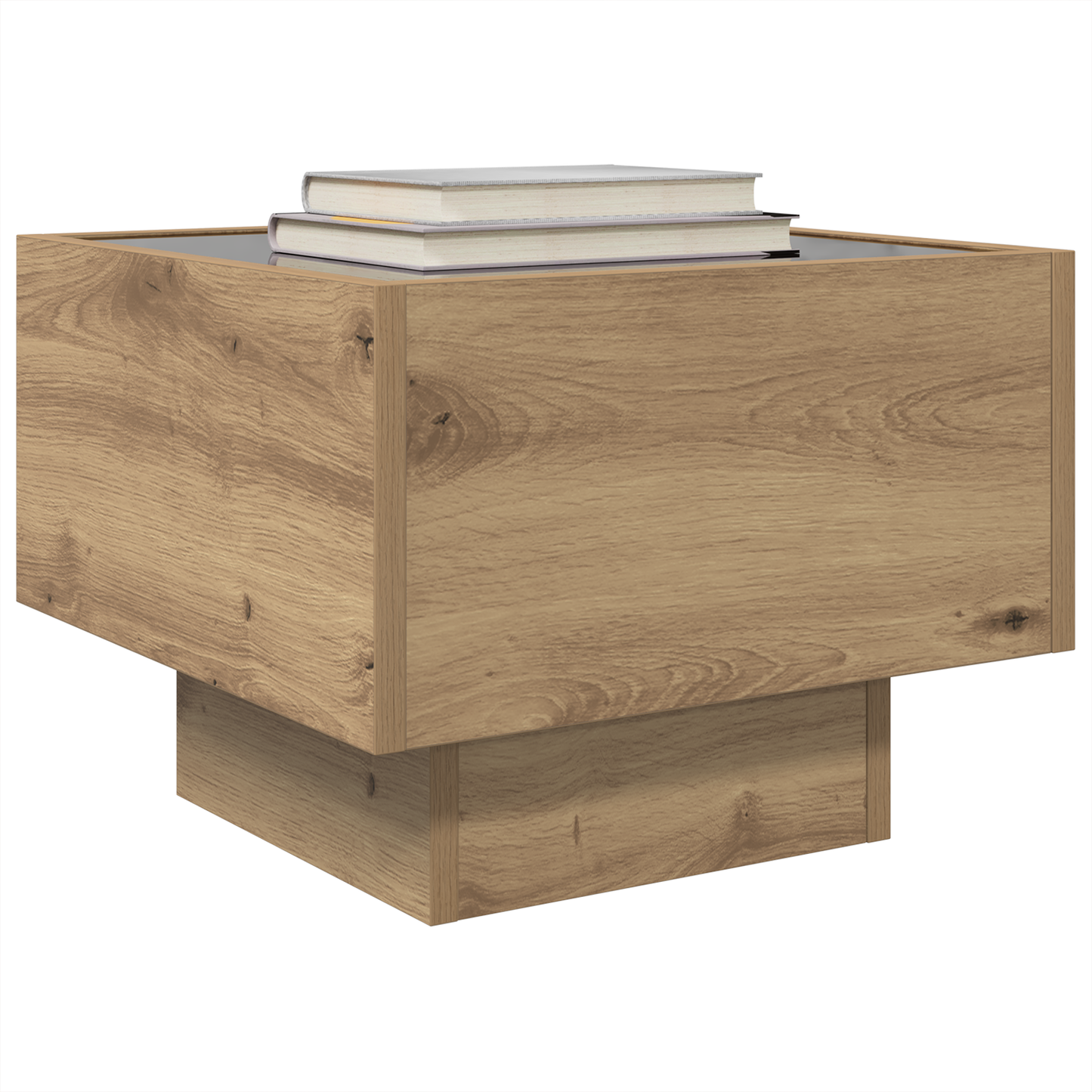 Kaffebord Artisan Eik 40 x 40 x 30 cm Konstruert tre