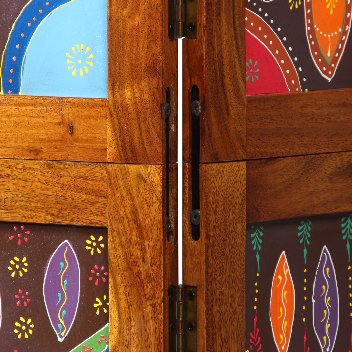 Romdeler Honning brun 105 x 1,5 x 180 cm Solid akasietre