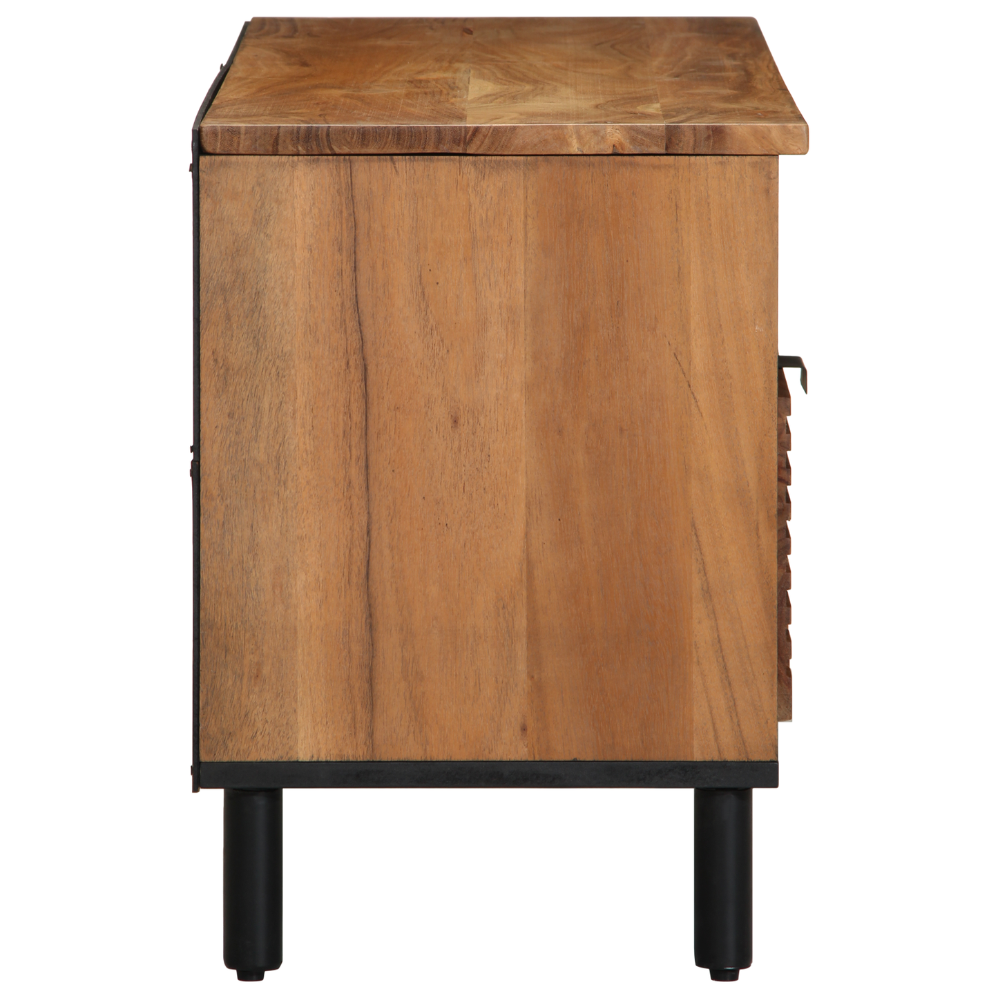 TV-skap med skuff Brun 100 x 33 x 46 cm Massiv mango tre