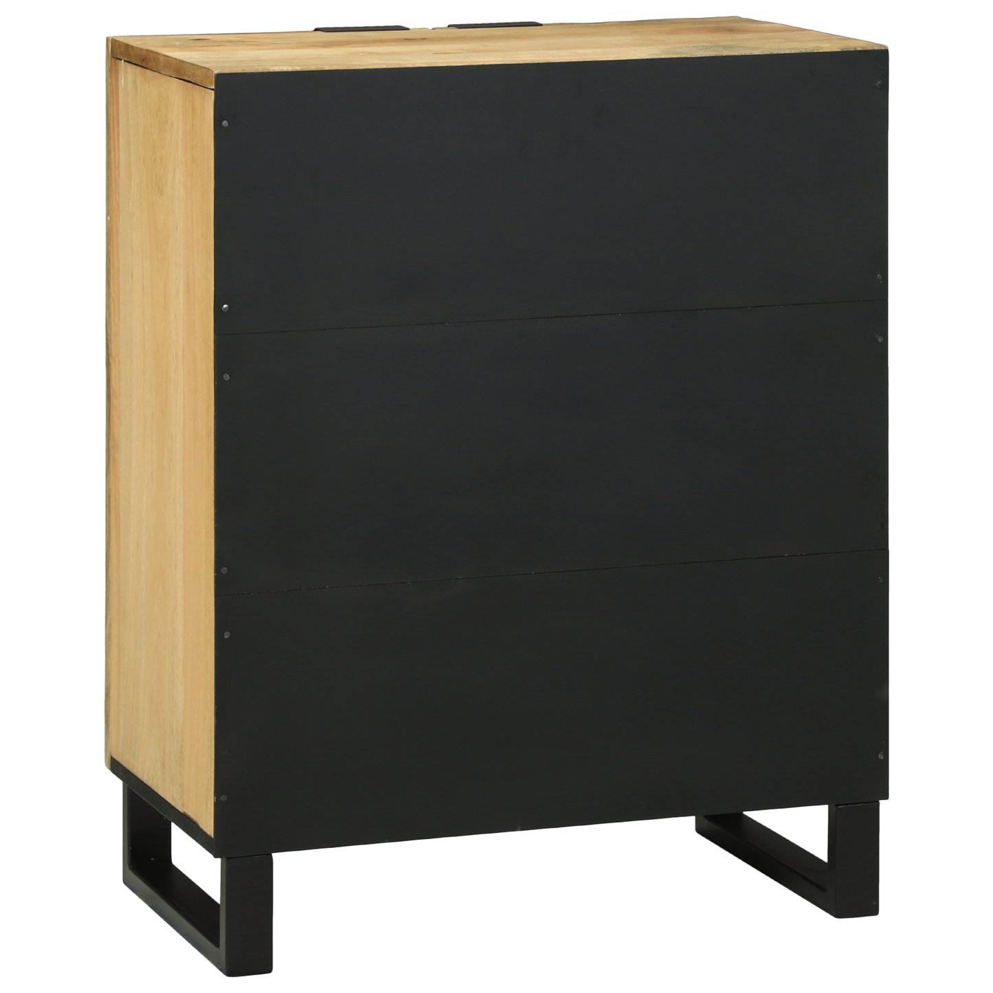 Serviesskap Naturlig 60 x 33,5 x 75 cm Massiv mango tre