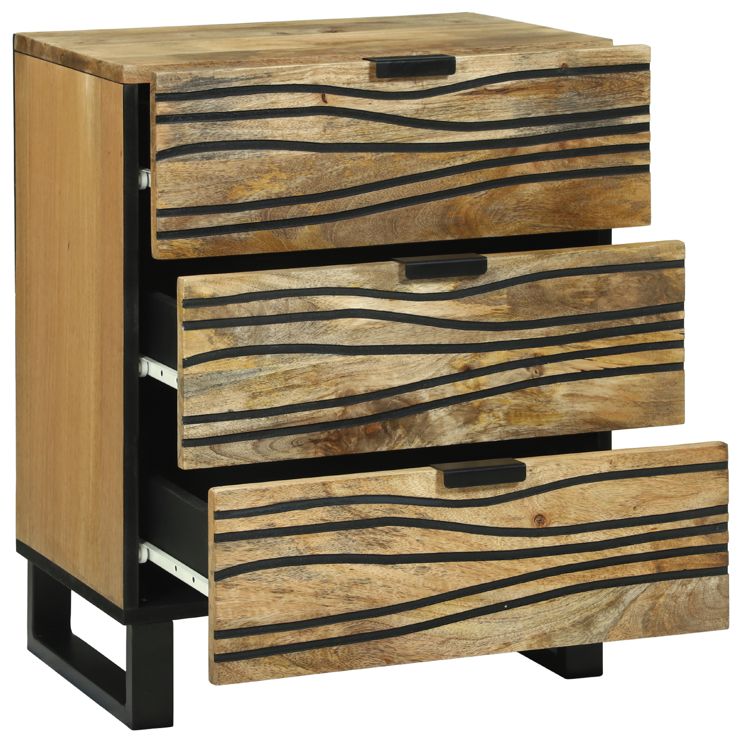 Nattbordskap Naturlig 50 x 33 x 62 cm Konstruert tre