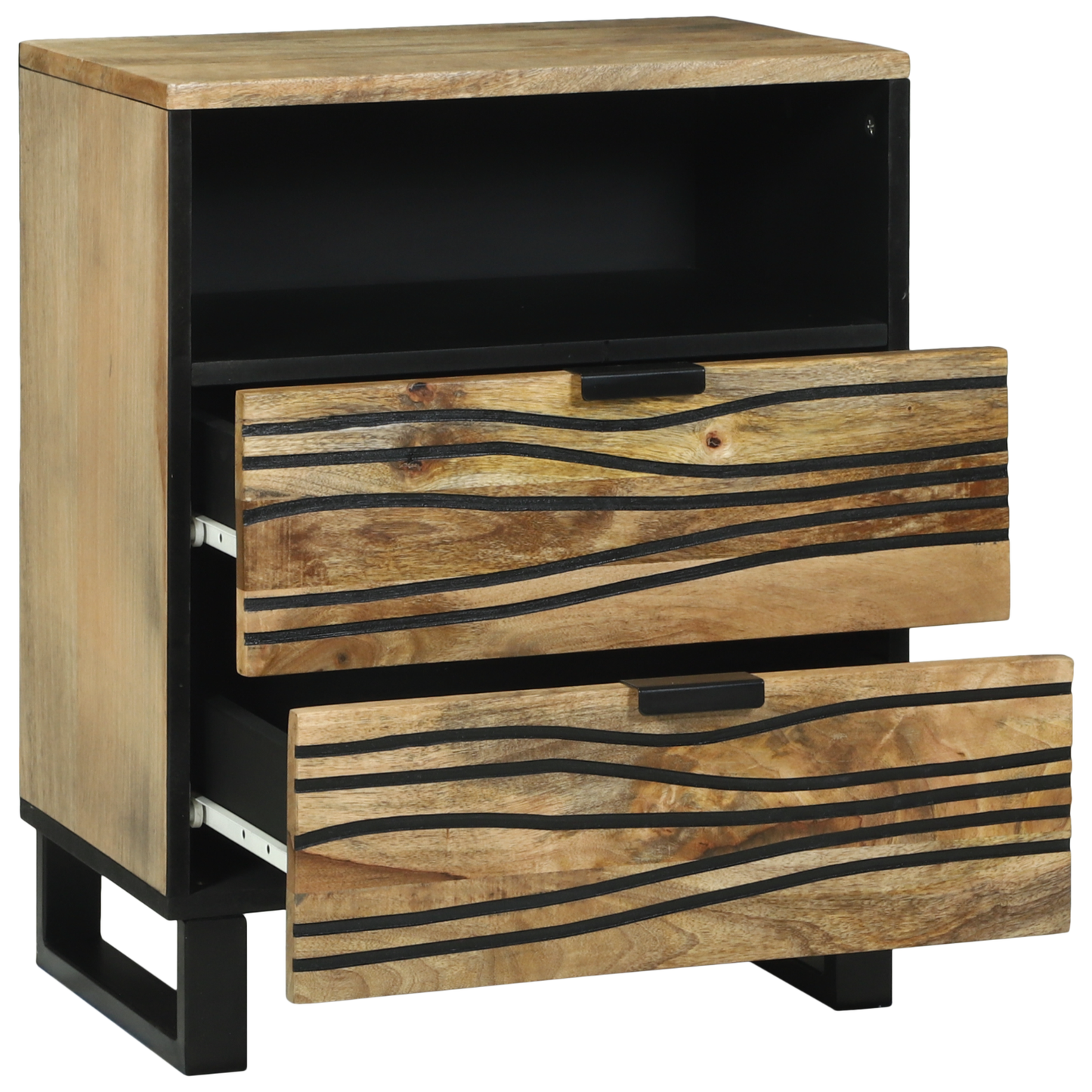 Nattbordskap Naturlig 50 x 33 x 62 cm Konstruert tre