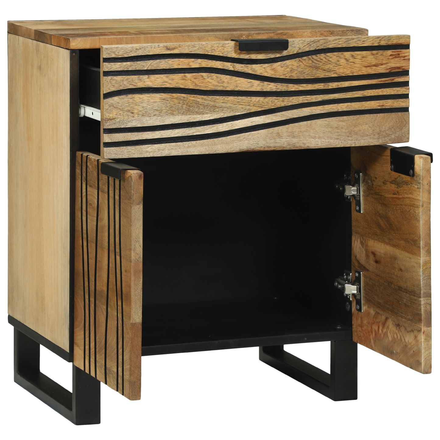 Nattbordskap Naturlig 50 x 33 x 60 cm Konstruert tre