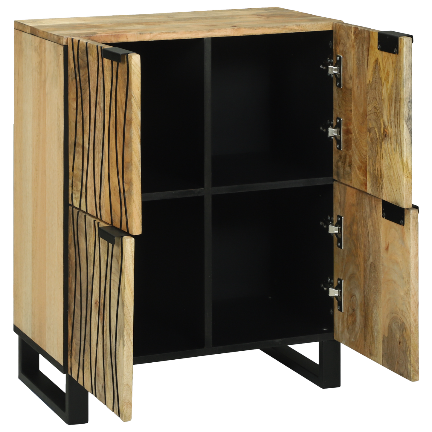 Sidebord Brun 60 x 33 x 75 cm heltre mango