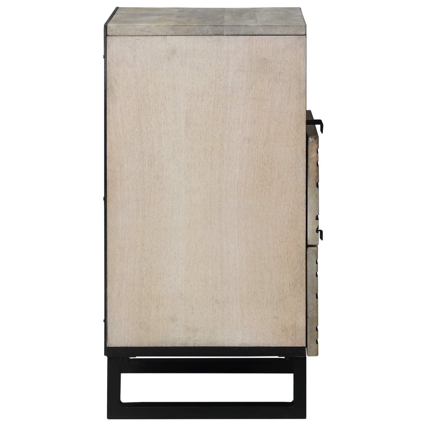 Nattbordskap Hvit 50 x 33 x 62 cm Konstruert tre
