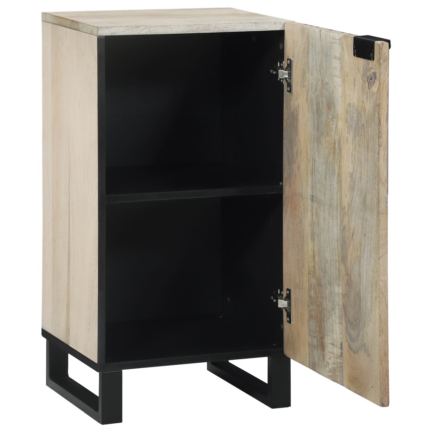 Serviesskap Hvit 40 x 33 x 75 cm heltre mango