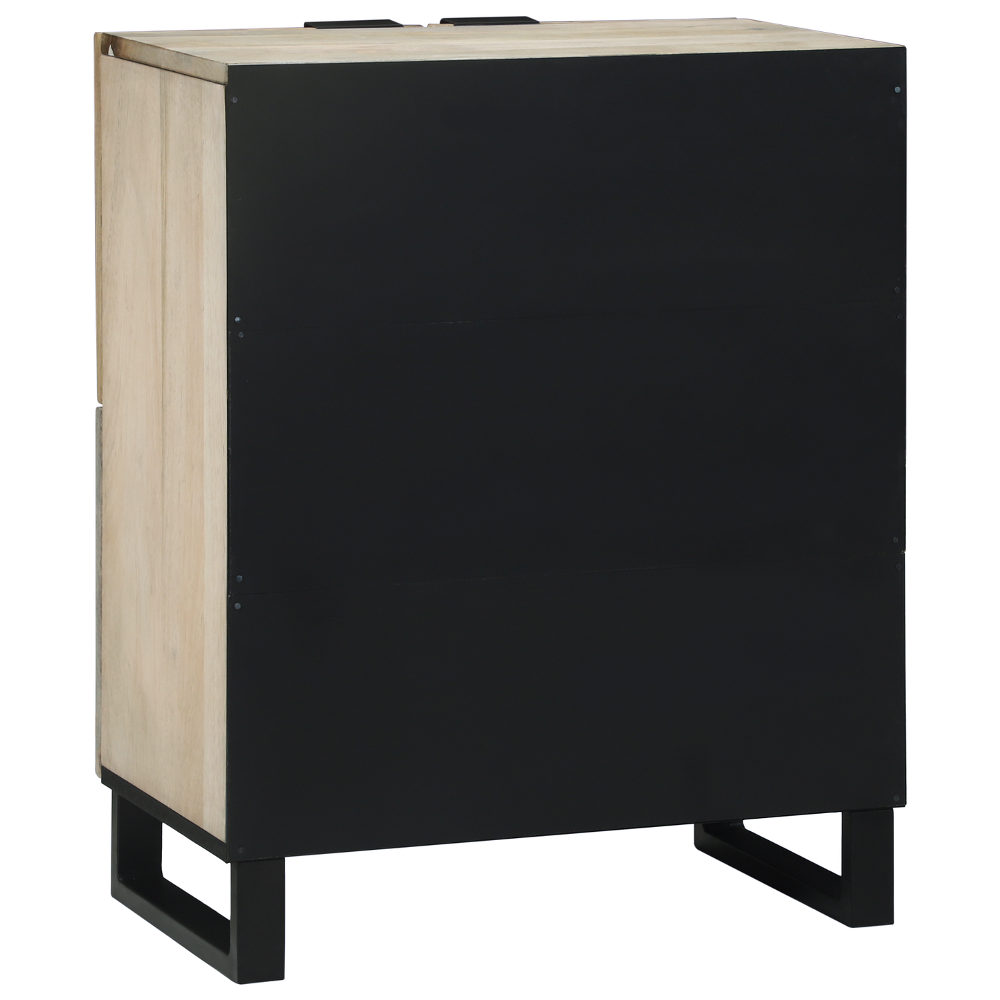 Medieoppbevaringsskap og -hyller Hvit og svart 60 x 33 x 75 cm
