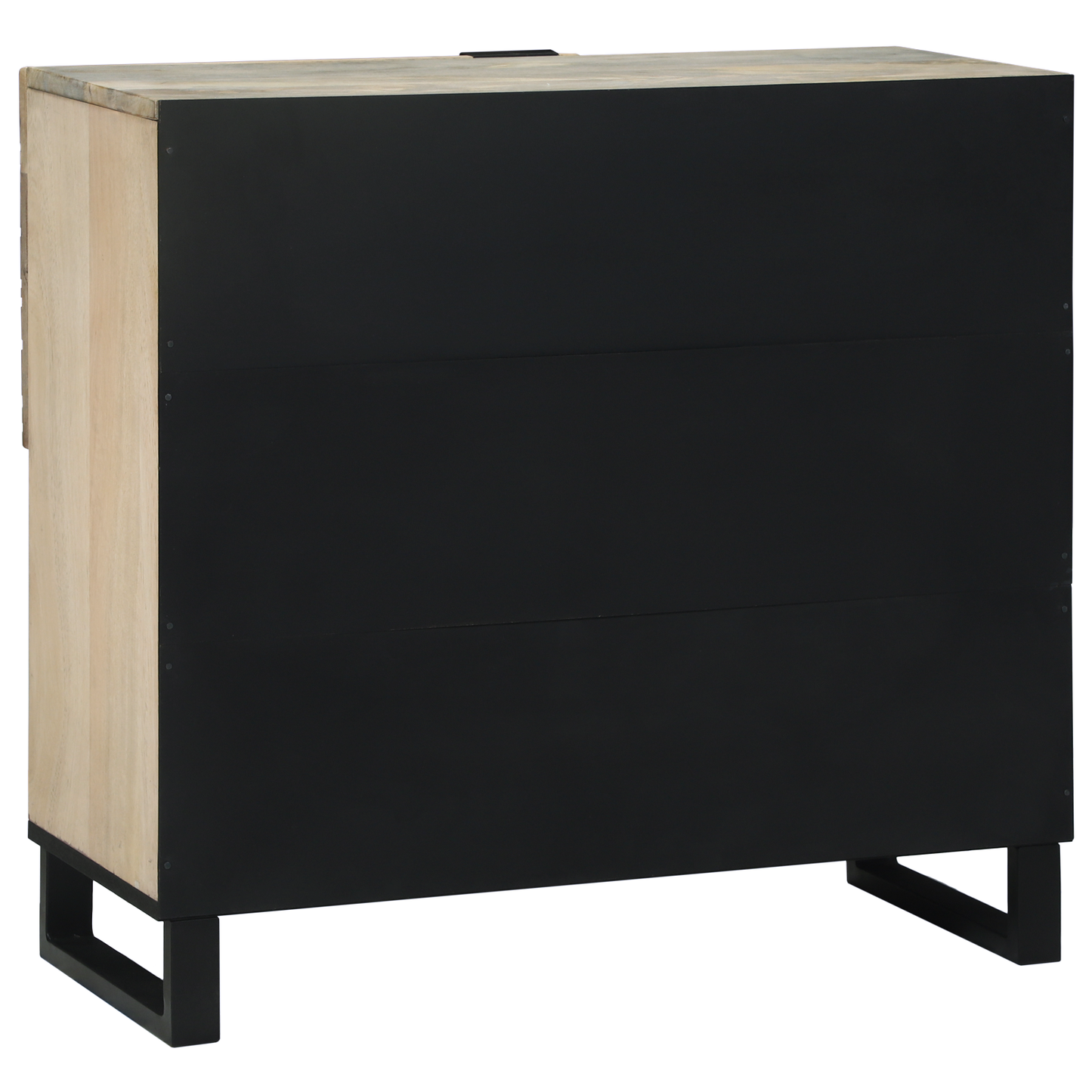 Sideboard Hvit 80 x 33 x 75 cm heltre mango