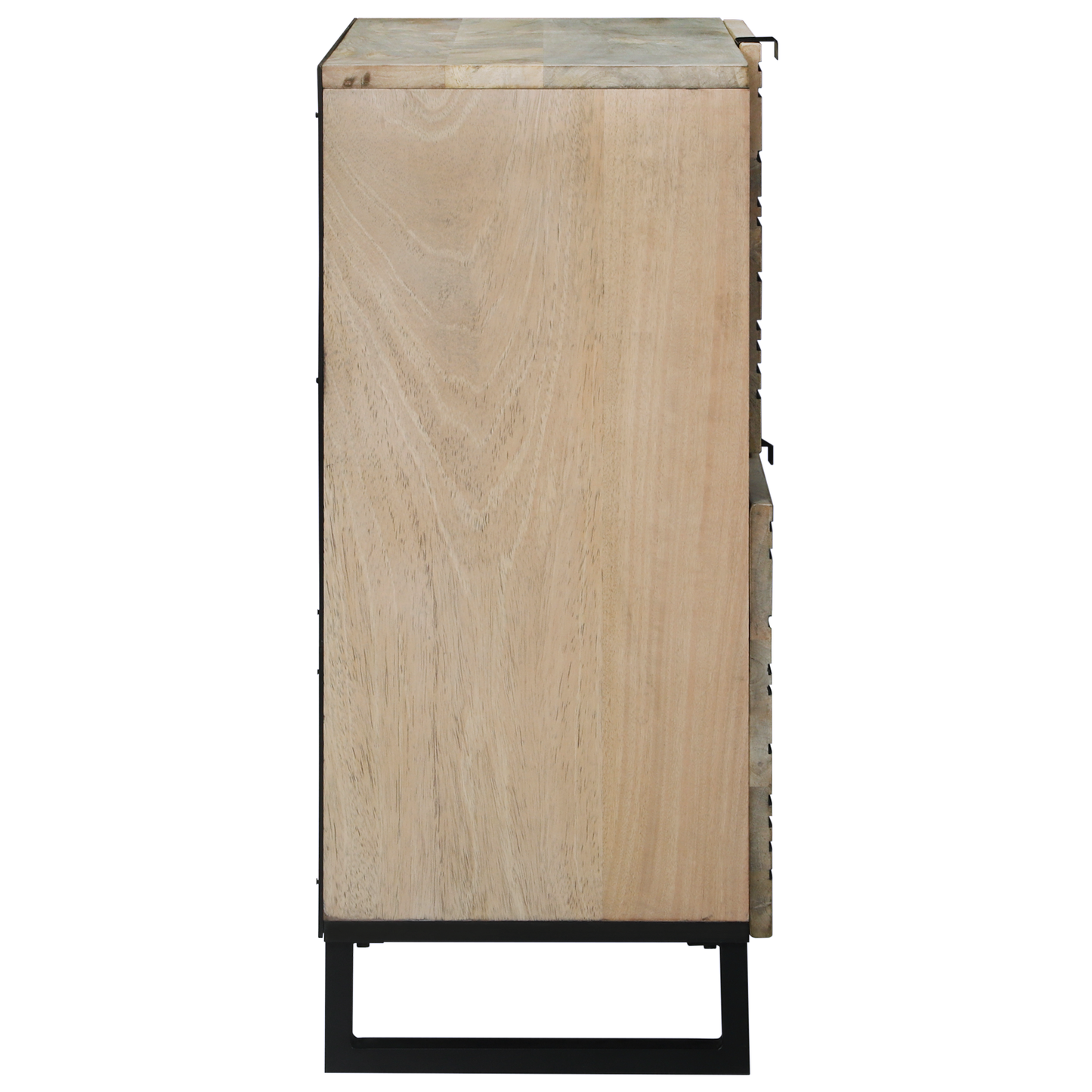 Sideboard Hvit 80 x 33 x 75 cm heltre mango