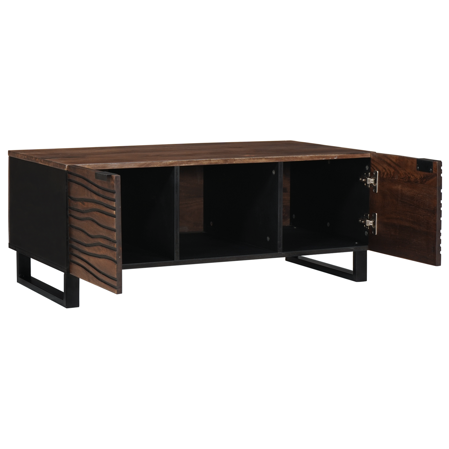 Kaffebord Valnøtt 100 x 54 x 40 cm Konstruert tre