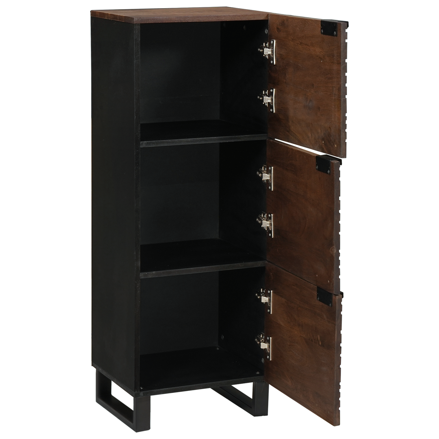 Highboard Brun 40 x 33 x 110 cm heltre mango
