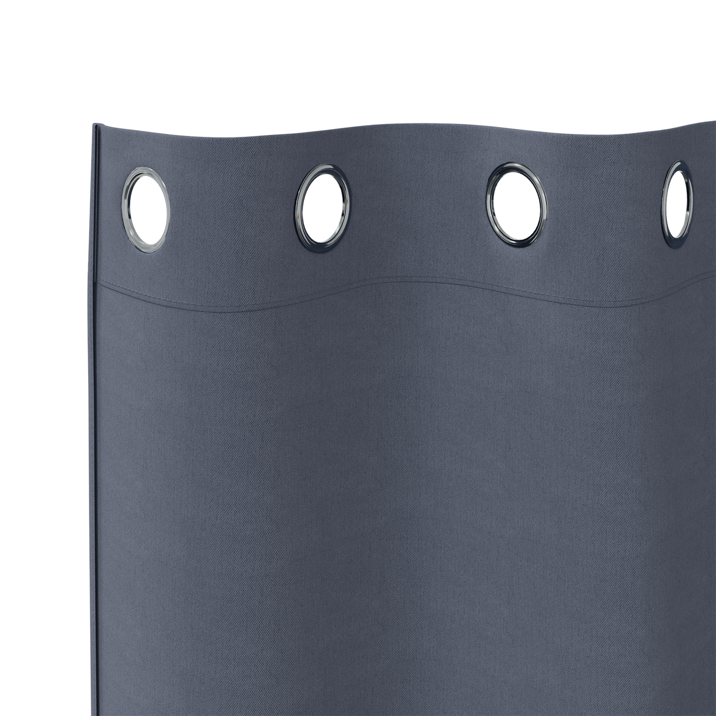 Mørkleggende Gardiner med Ringer 2 pcs Antrasitt 175 x 140 cm
