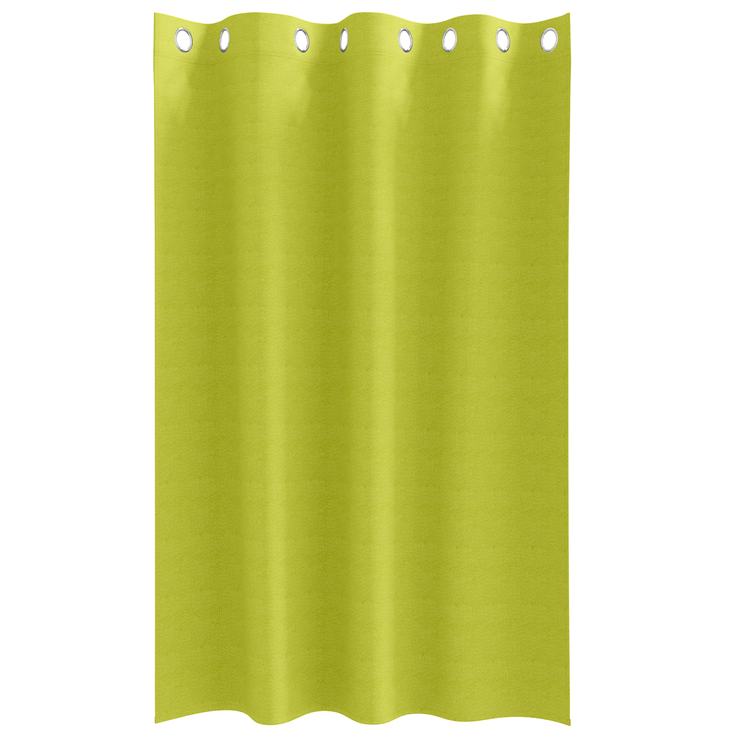 Mørkleggende Gardiner med Ringer 2 pcs grønn 175 x 140 cm