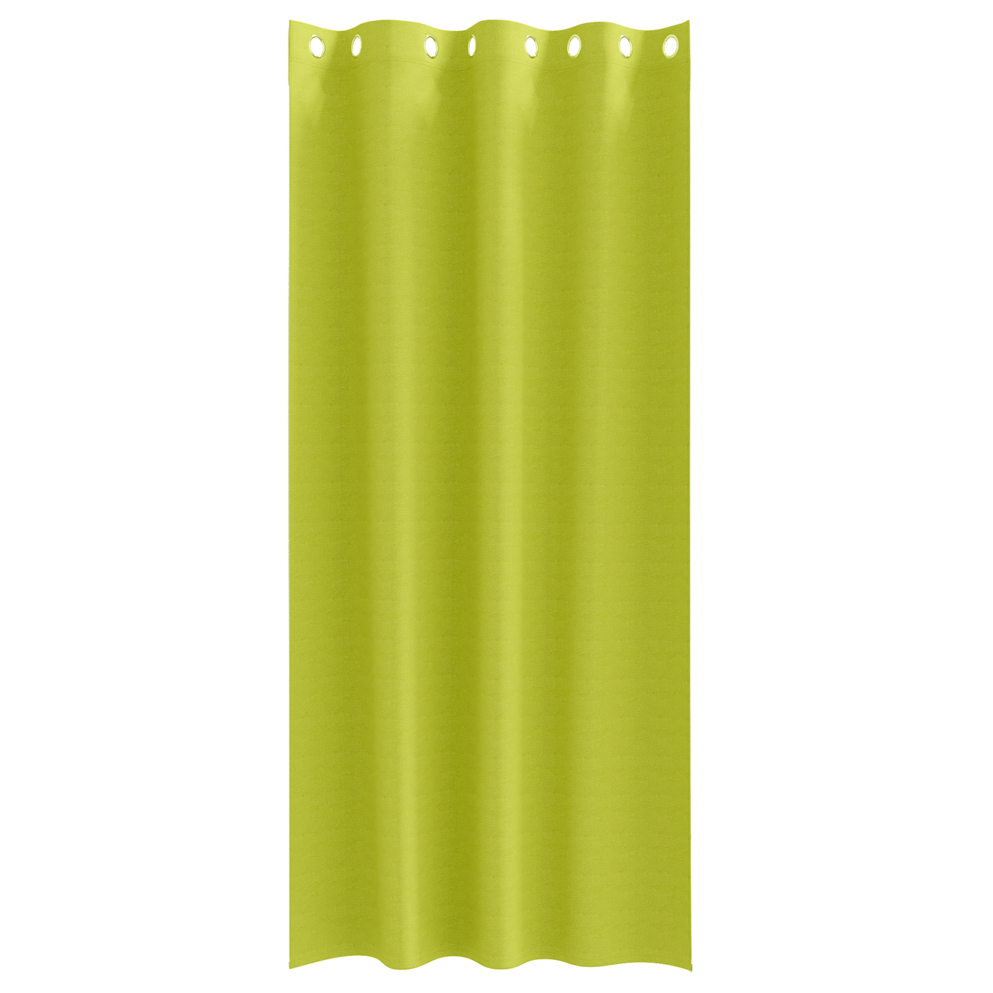 Mørkleggende Gardiner med Ringer 2 pcs grønn 245 x 140 cm