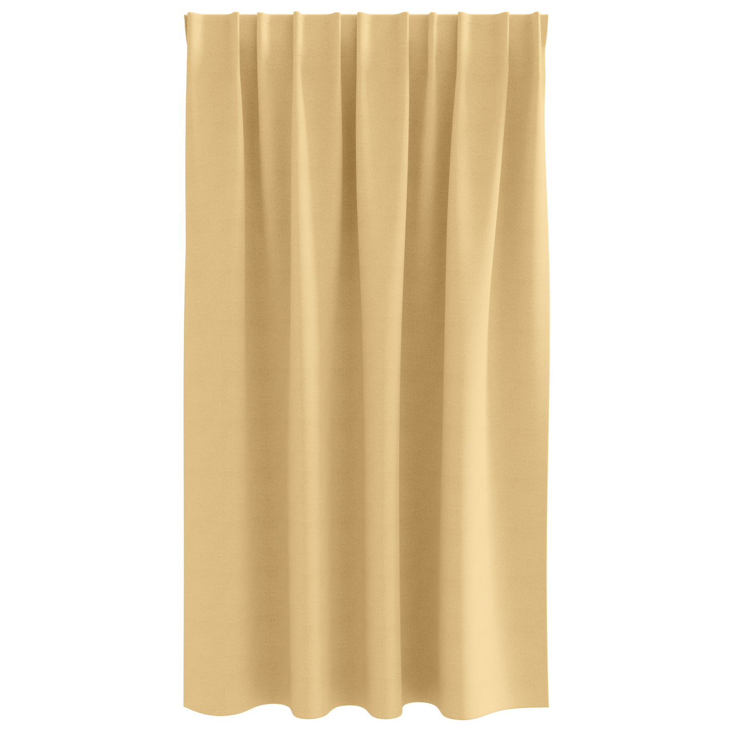 Mørkleggende Gardiner med Ringer 2 pcs Beige 140 x 140 cm