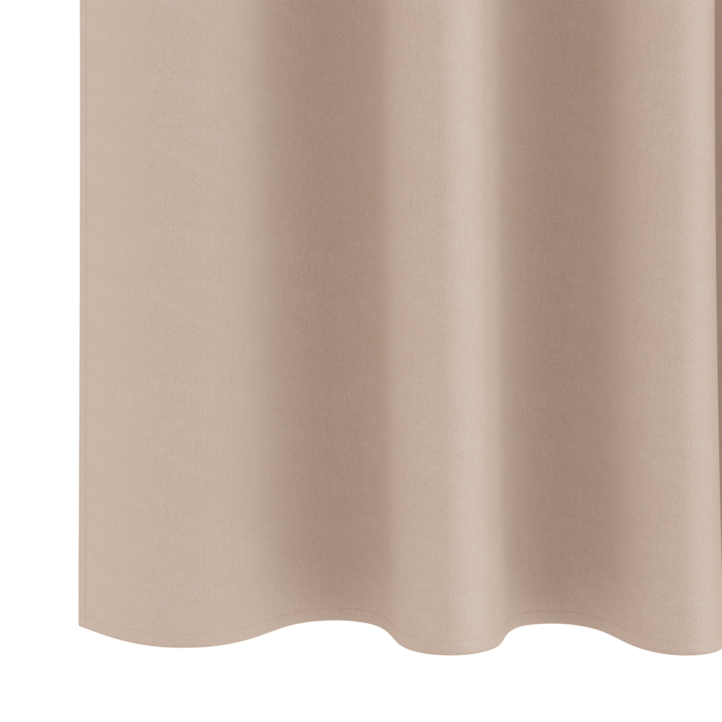 Mørkleggende Gardiner med Ringer 2 pcs Gråbrun 225 x 140 cm