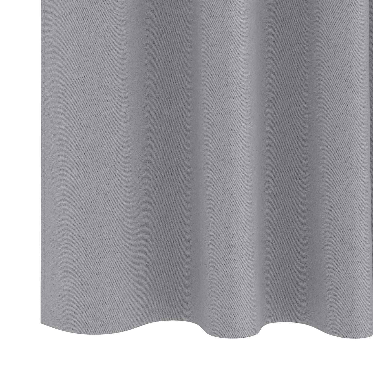 Mørkleggende Gardiner med Ringer 2 pcs Lysegrå 260 x 140 cm